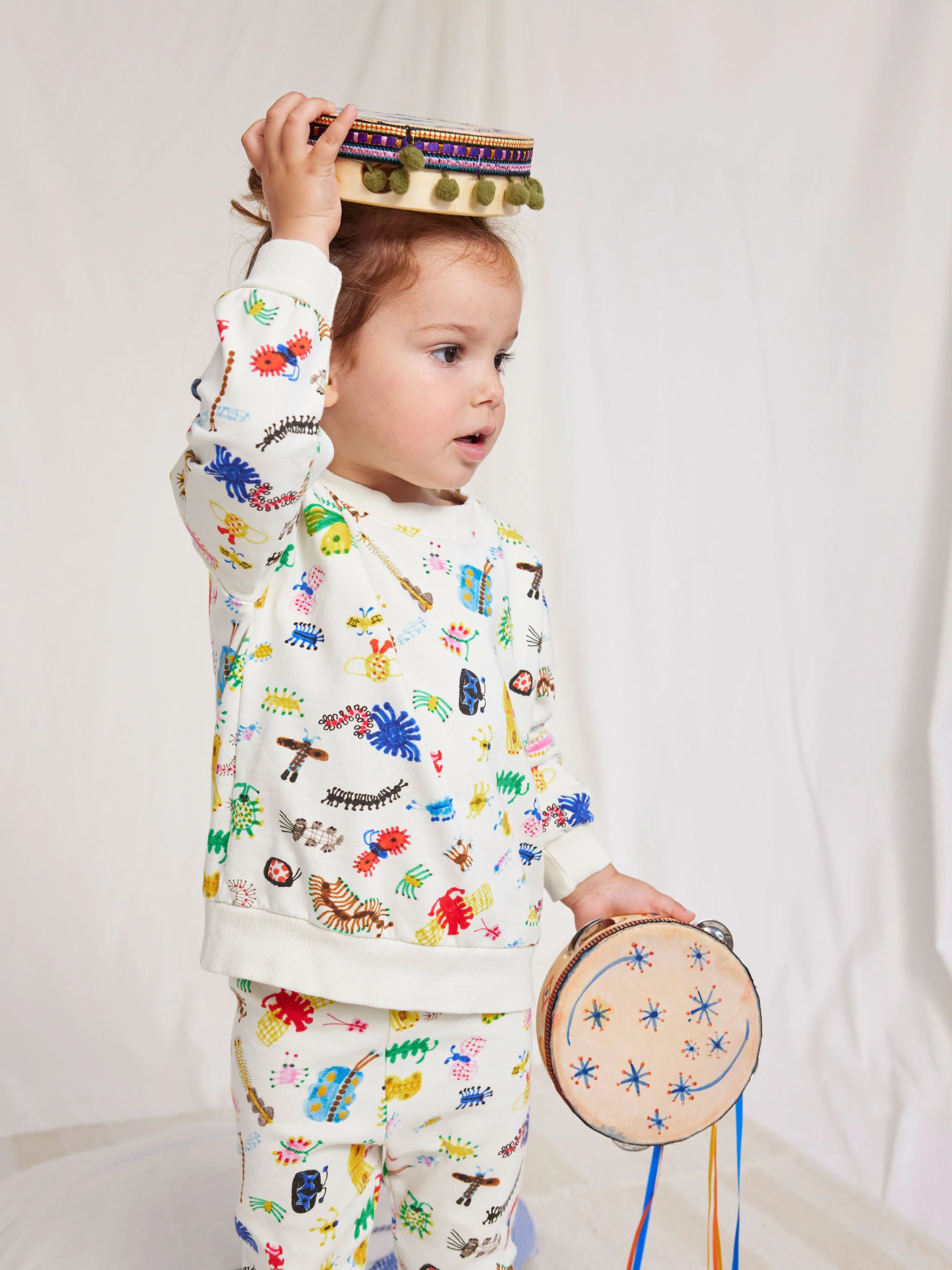 Funny Insects all over sweatshirt