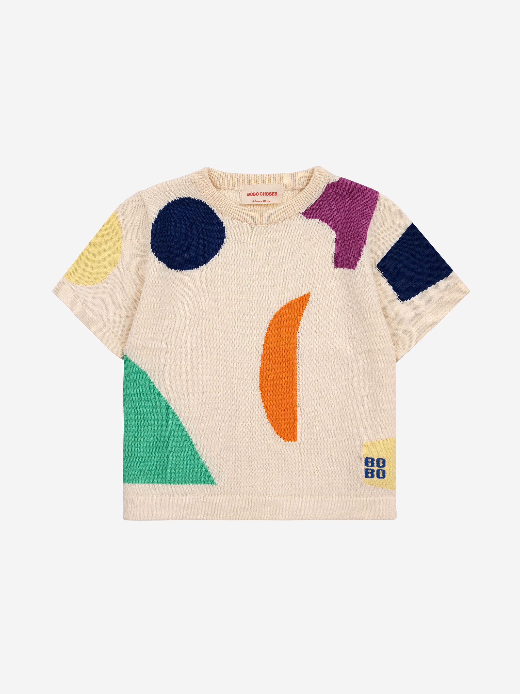 Summer Landscape all over knitted jumper