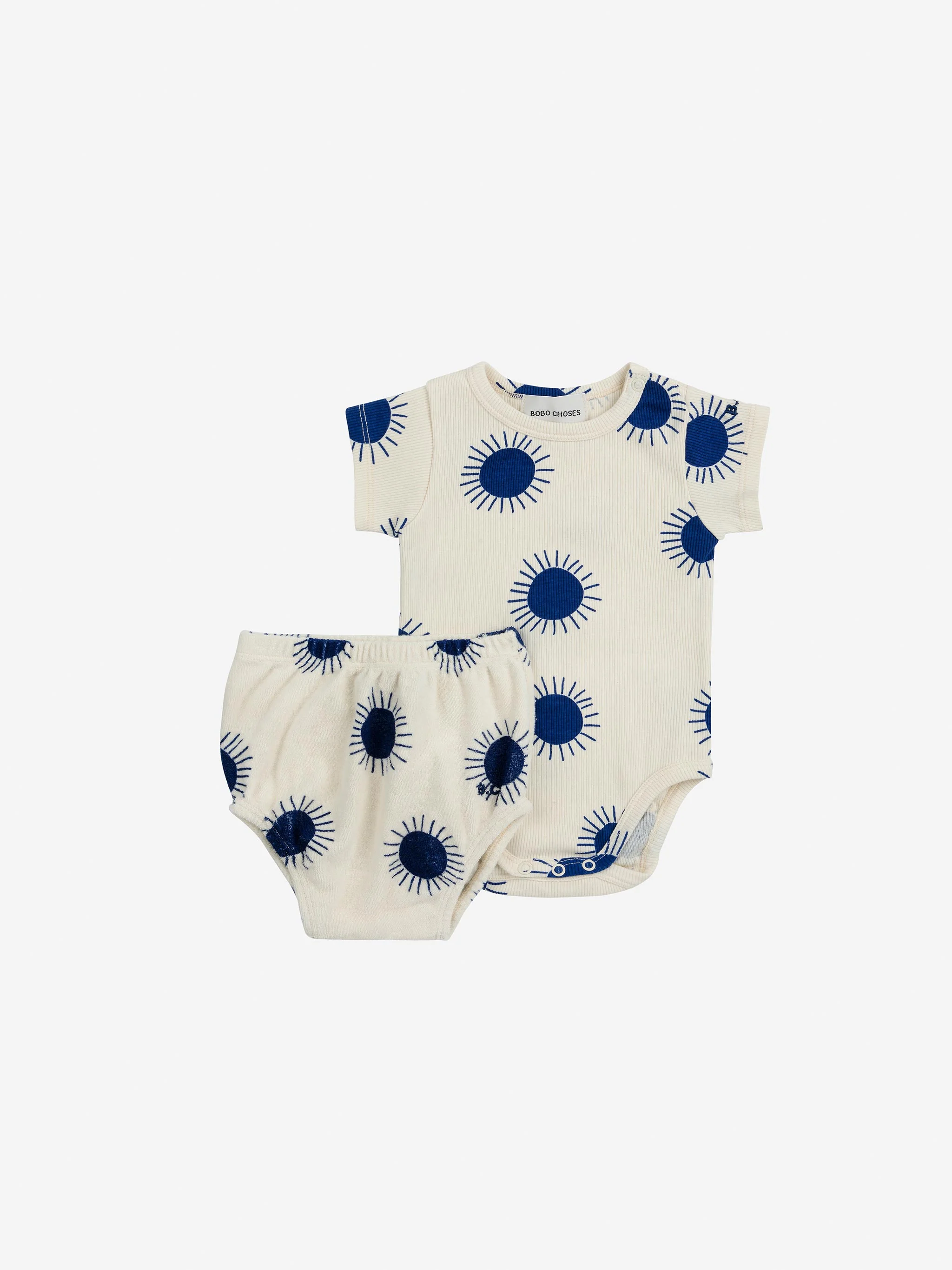 Sun all over ecru set