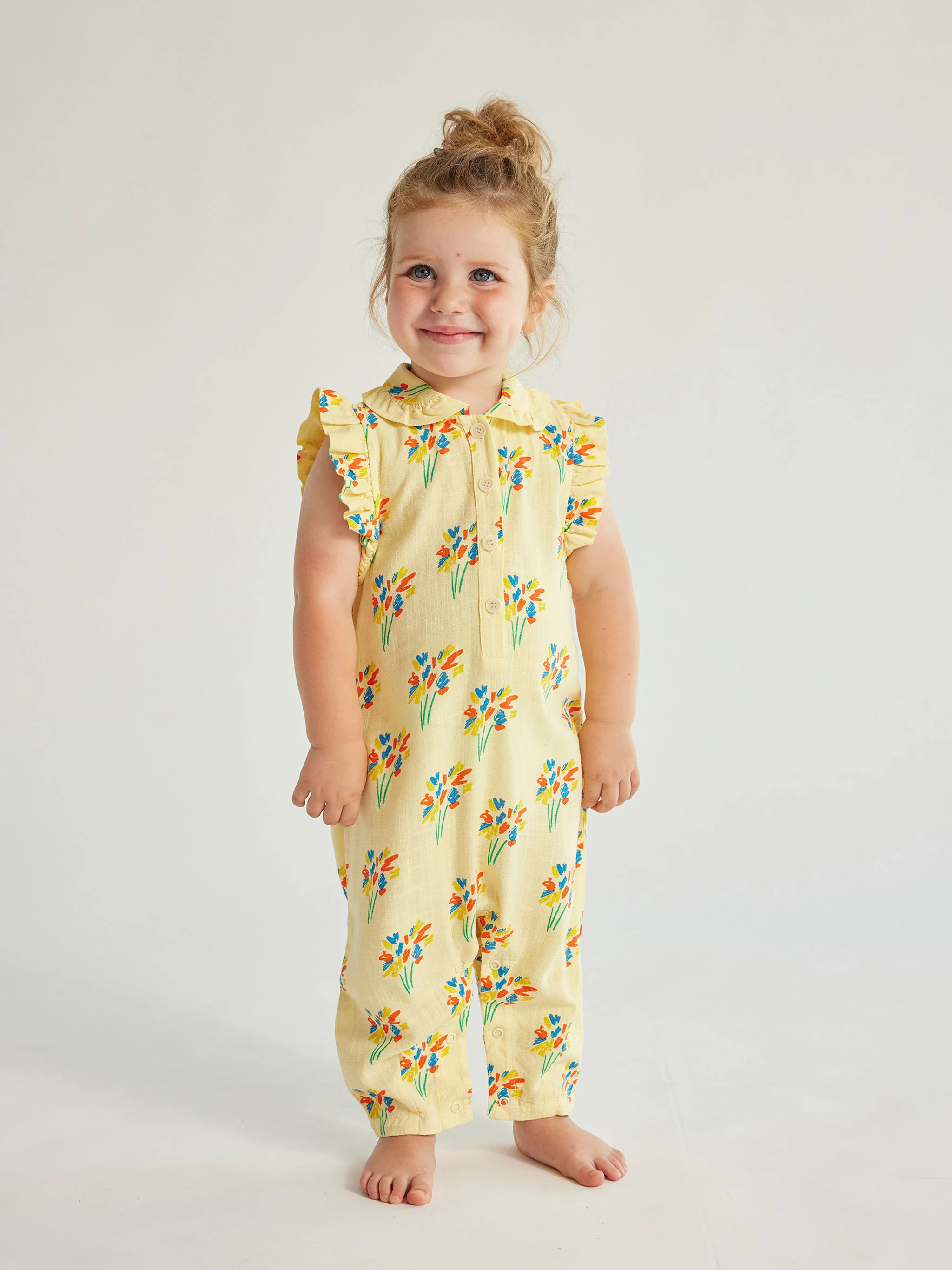 Fireworks all over woven overall