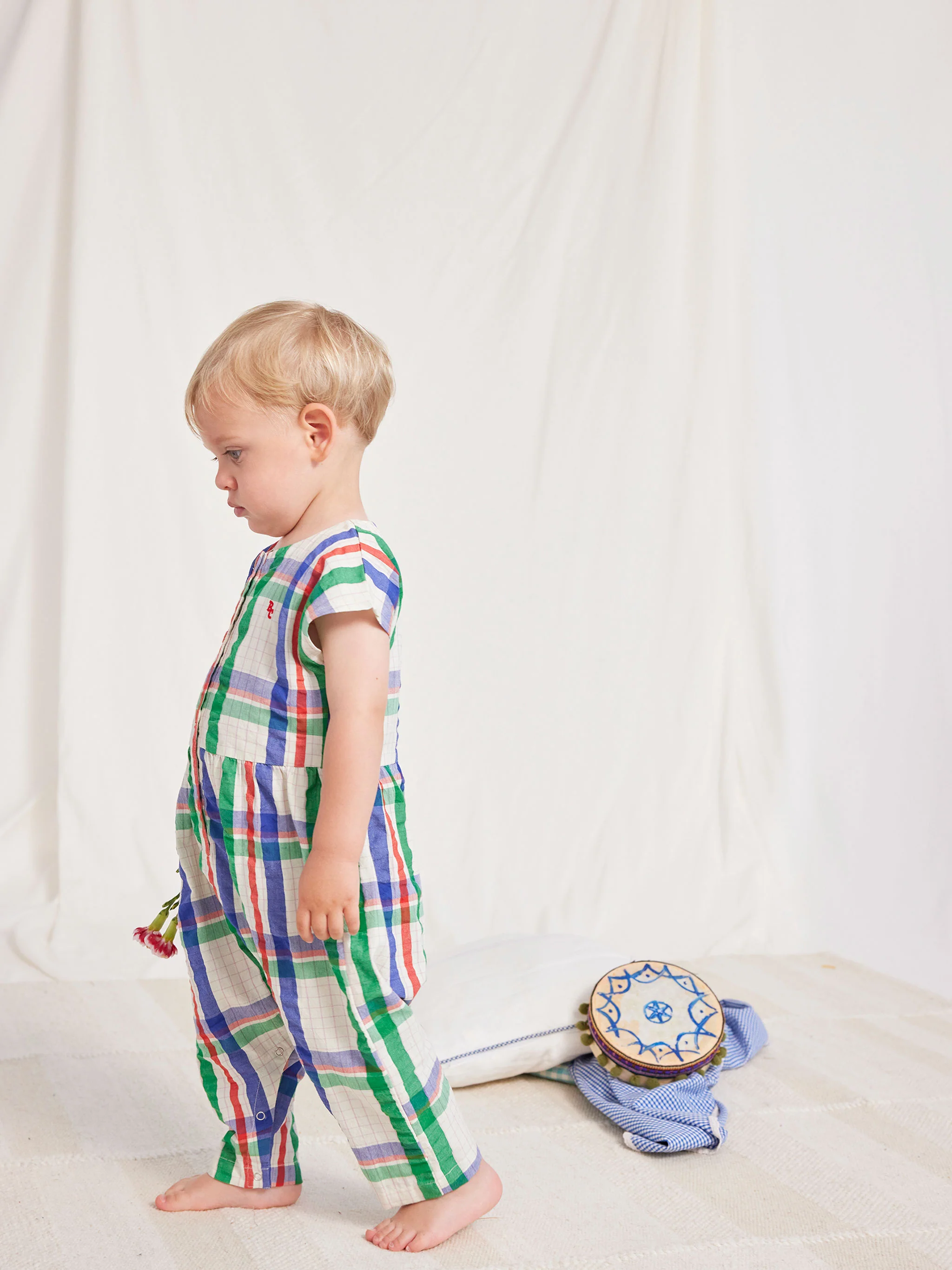 Madras Checks woven overall