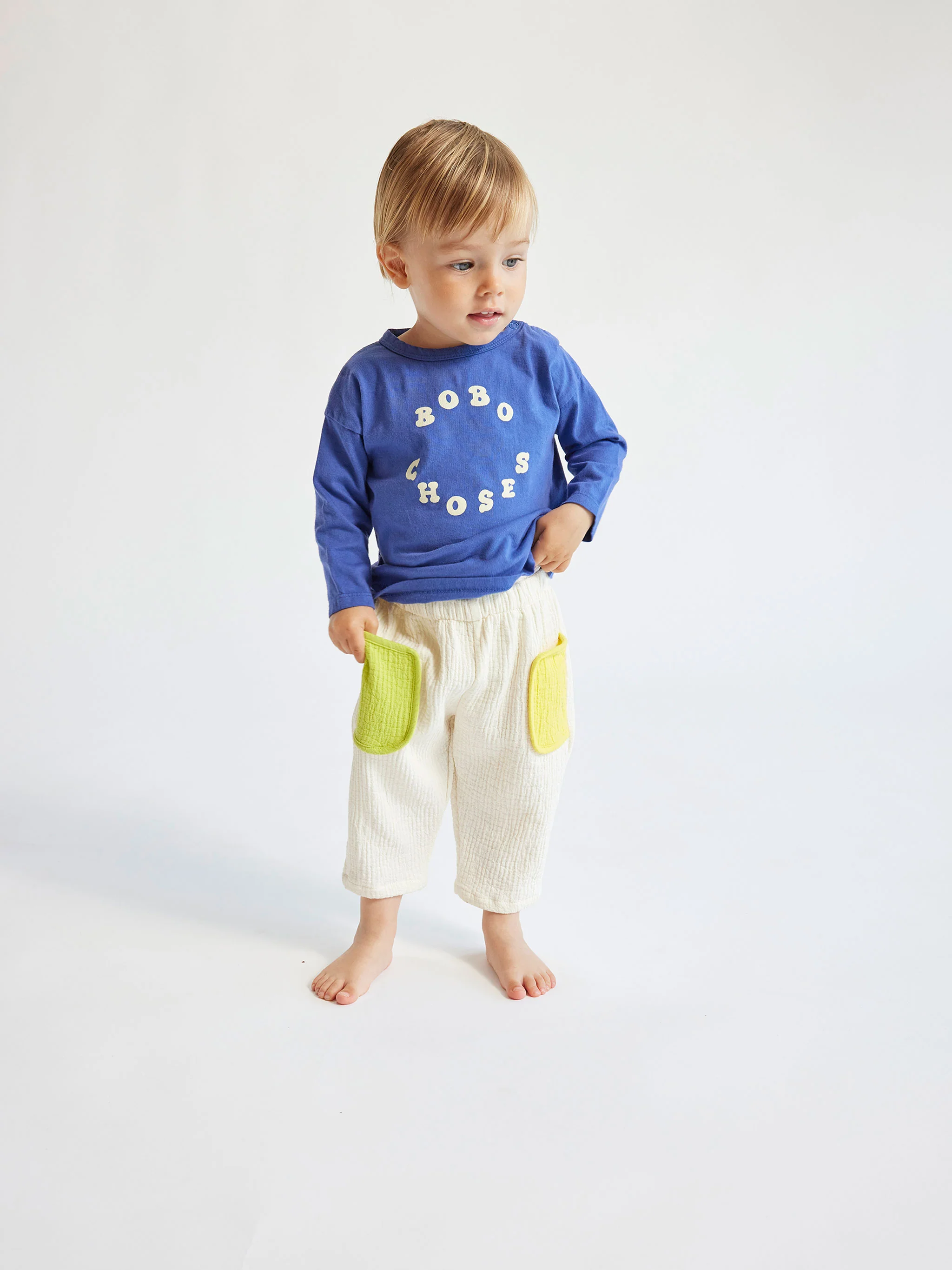 Color Block woven pants