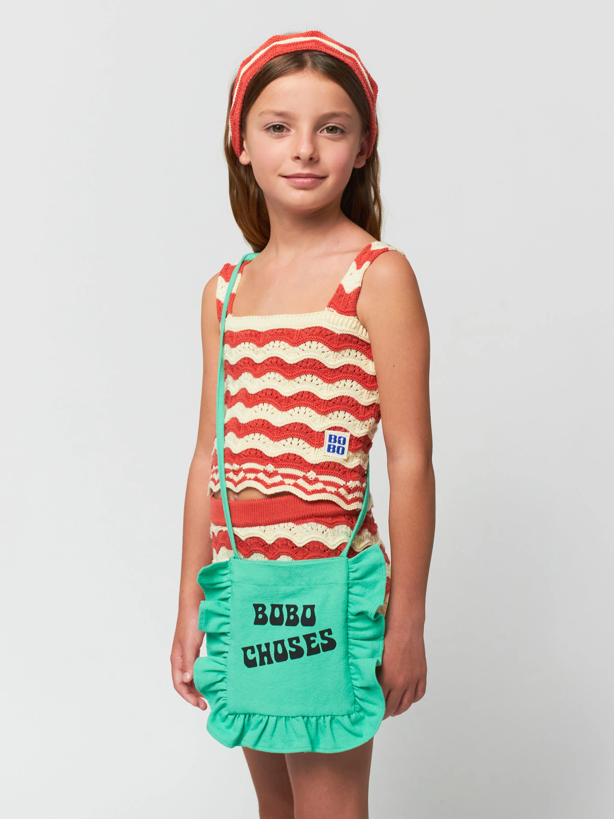Bobo Choses crossbody woven pouch