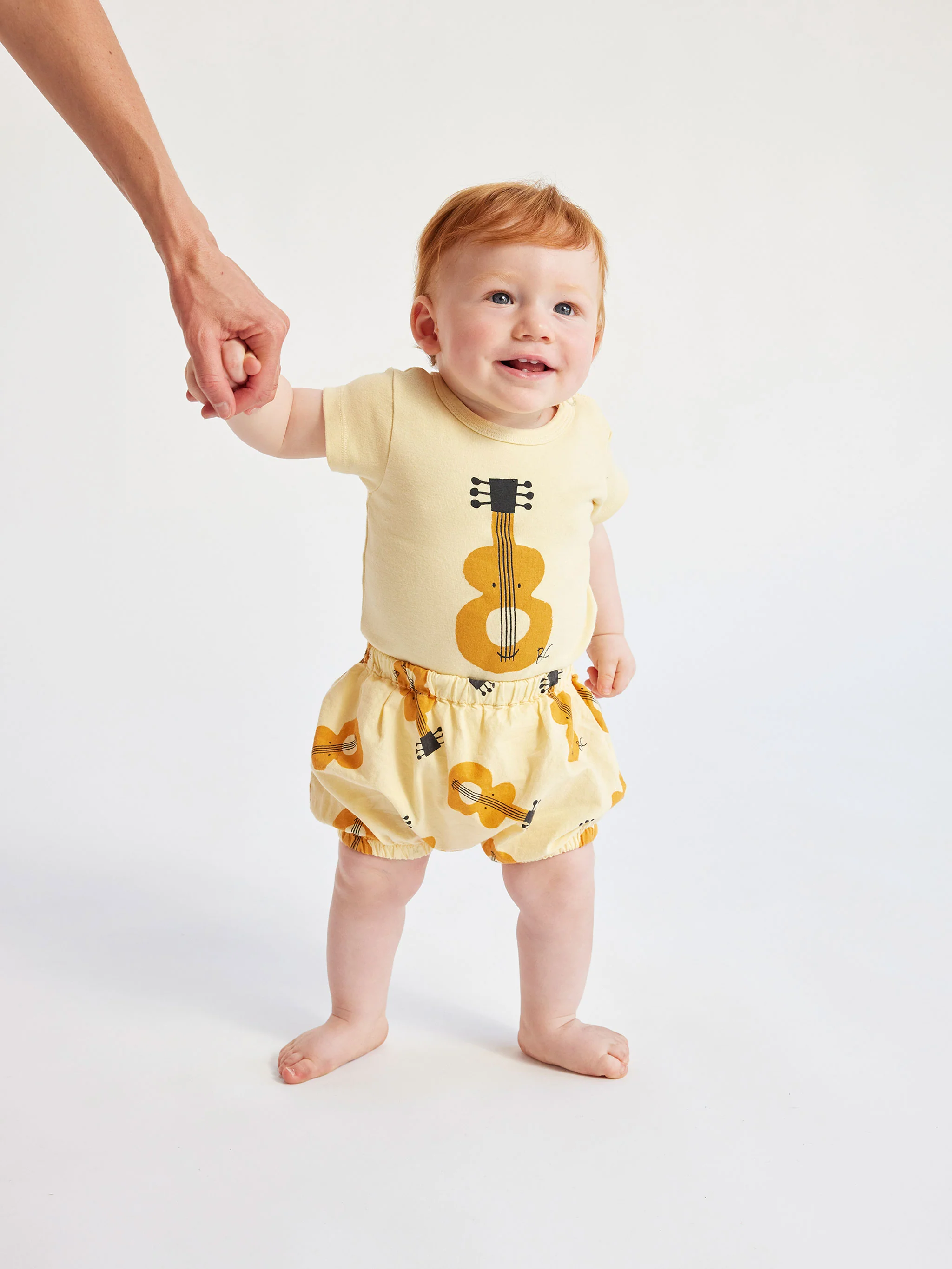 Acoustic Guitar all over woven bloomer