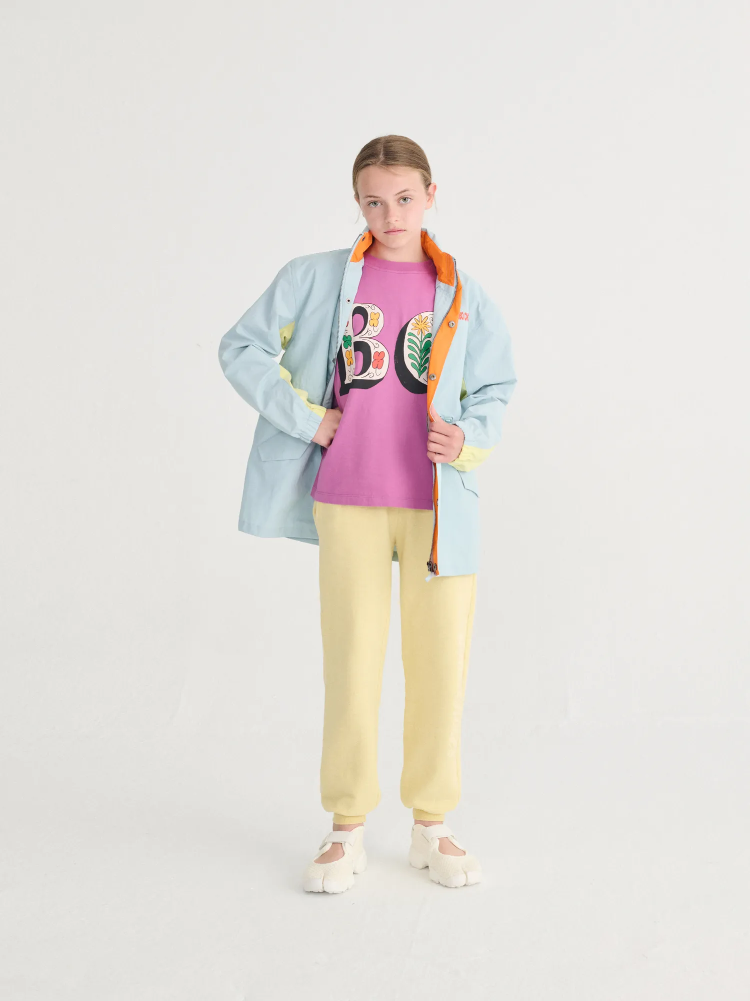 Bobo Choses color block raincoat