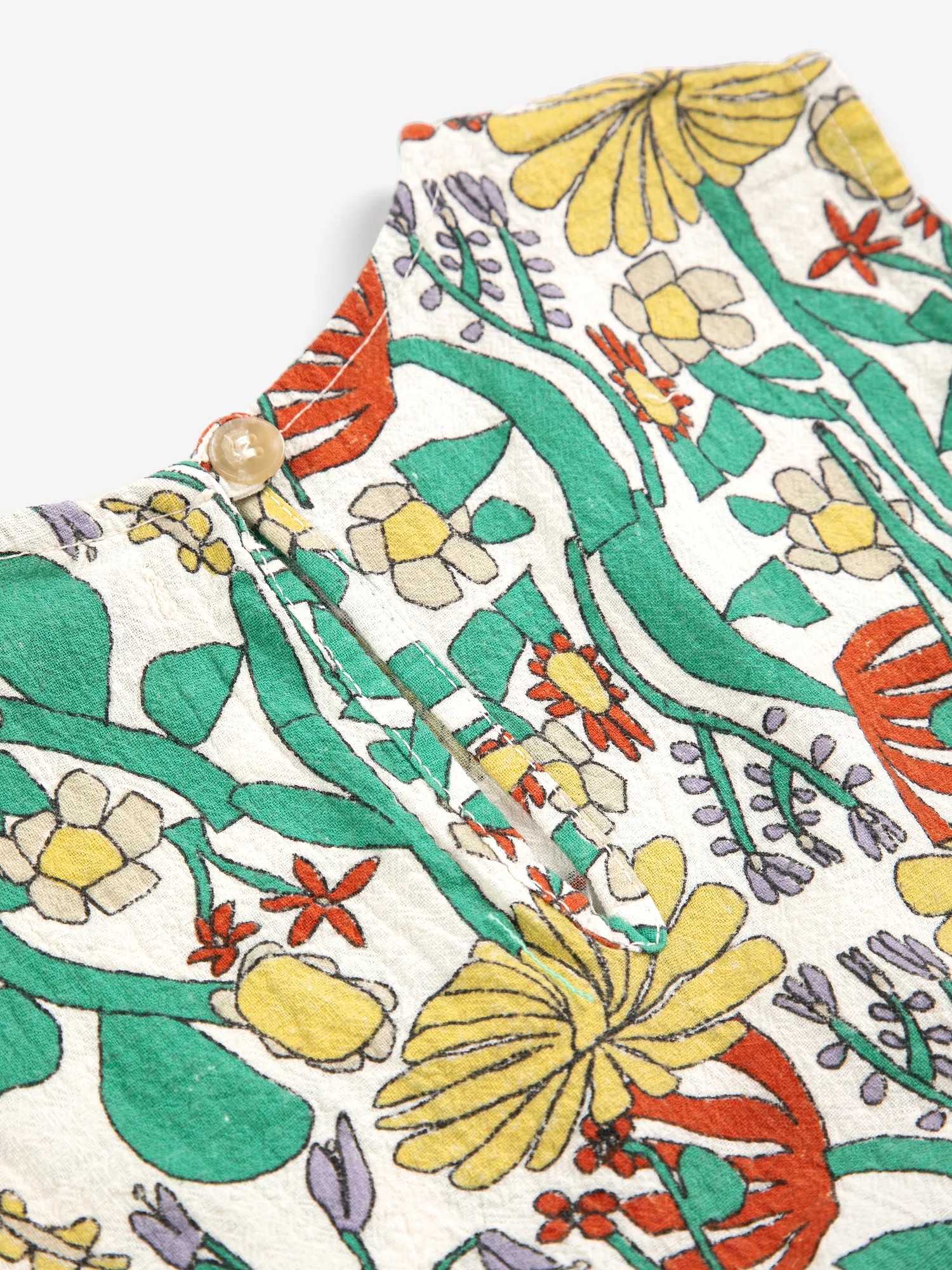 Color Herbalist all over woven blouse