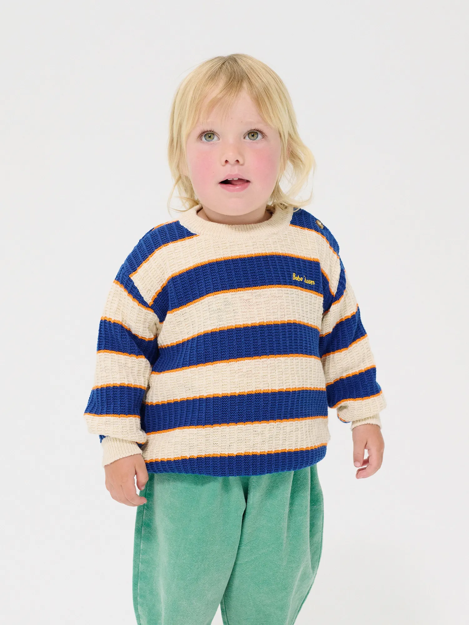 Bobo Choses Striped jumper