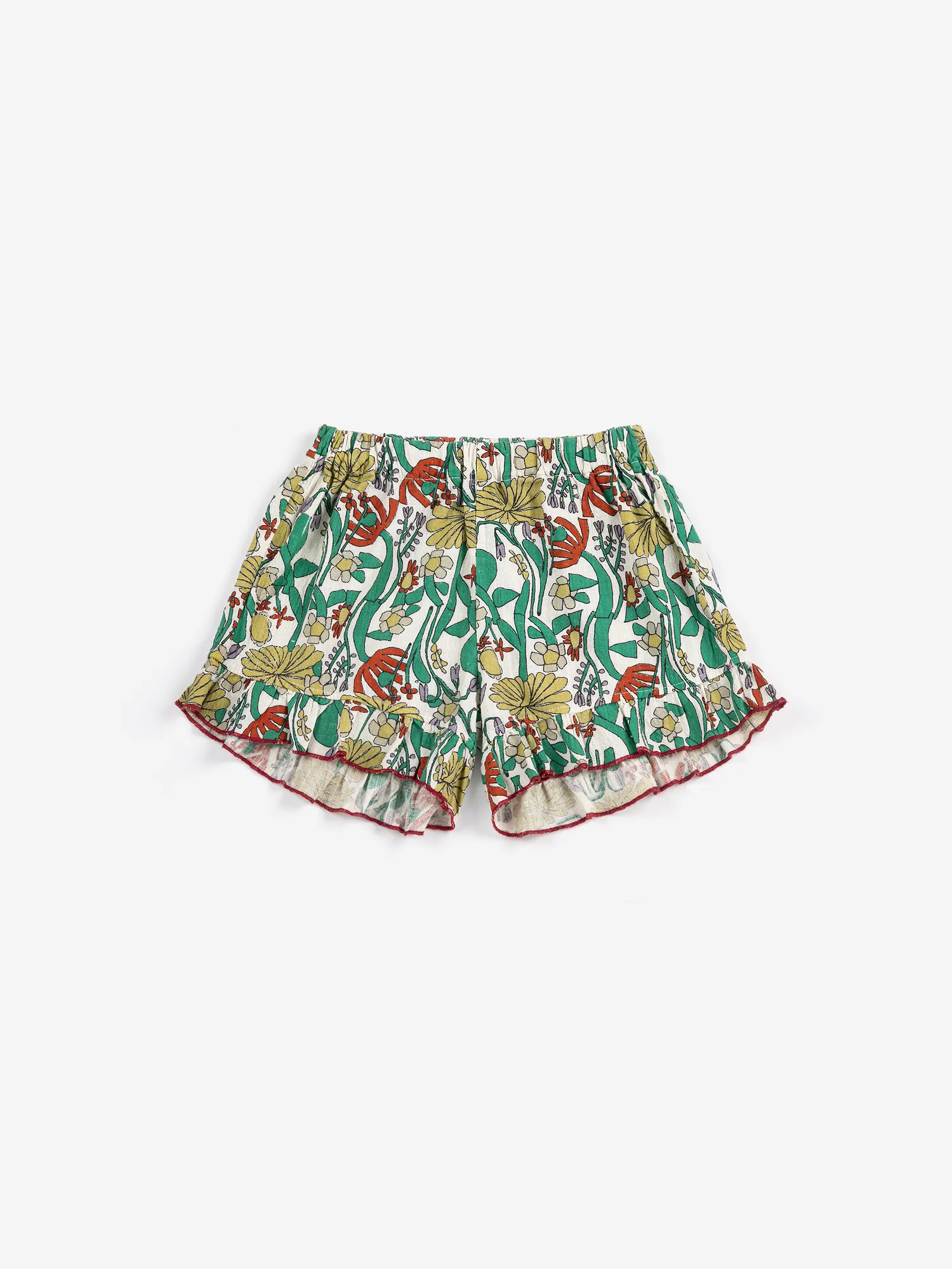 Color Herbalist all over woven shorts
