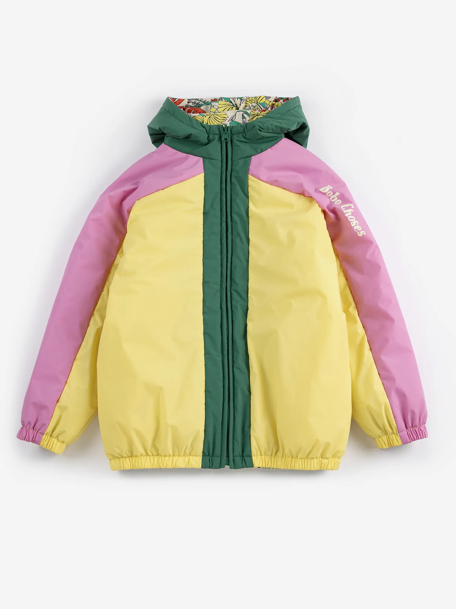 Color Herbalist all over reversible light anorak