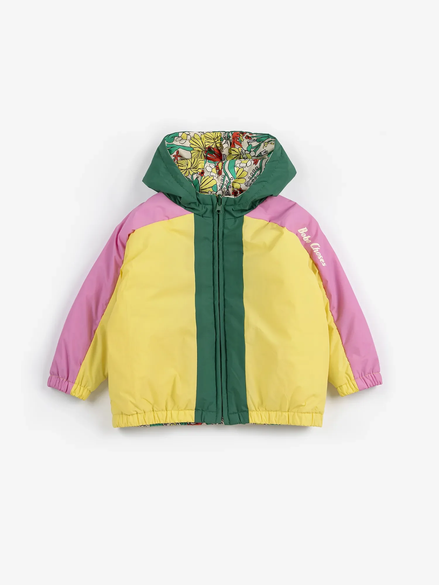 Color Herbalist all over reversible anorak