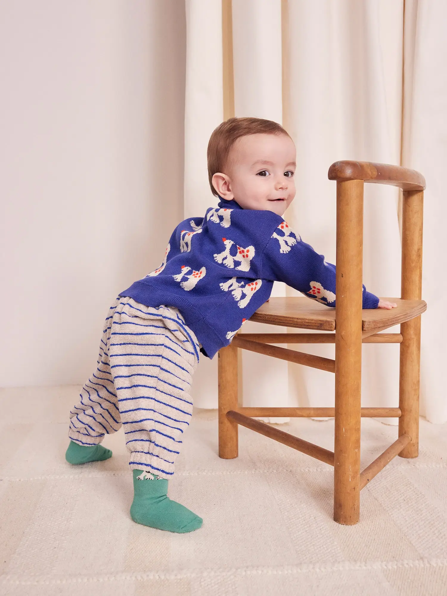 Terry Stripes jogging pants