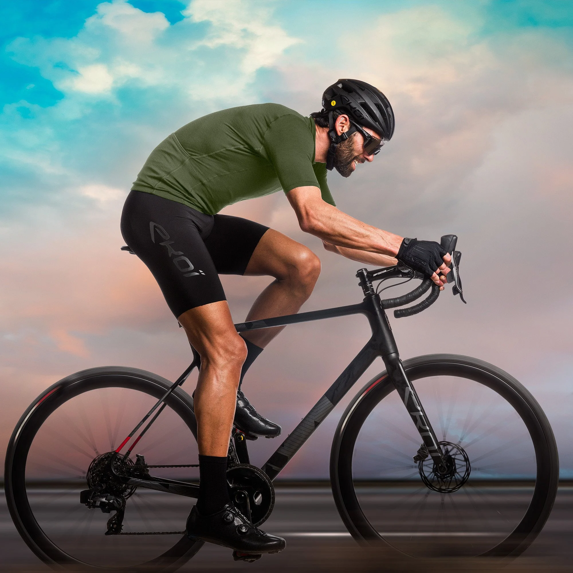 MERINO Jersey Blue