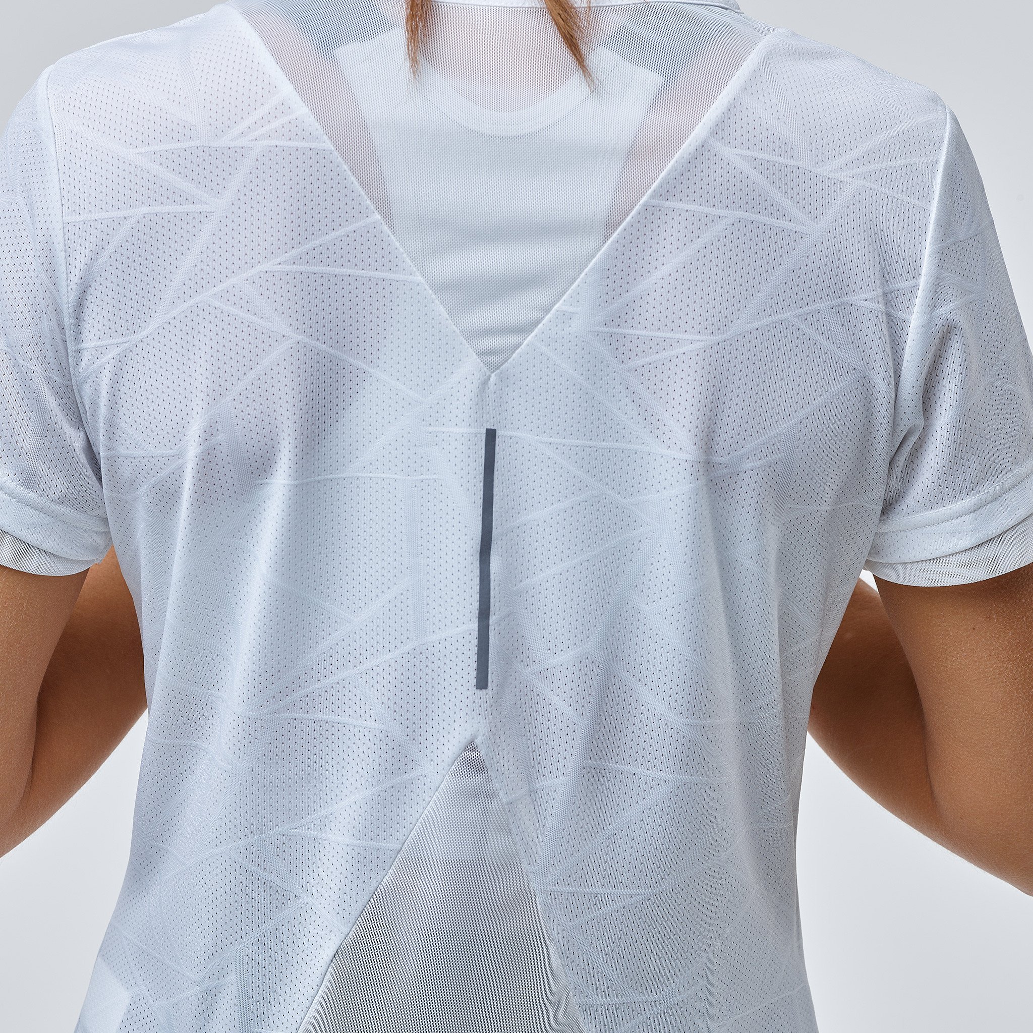 Women Tee Shirt EKOI RUN White