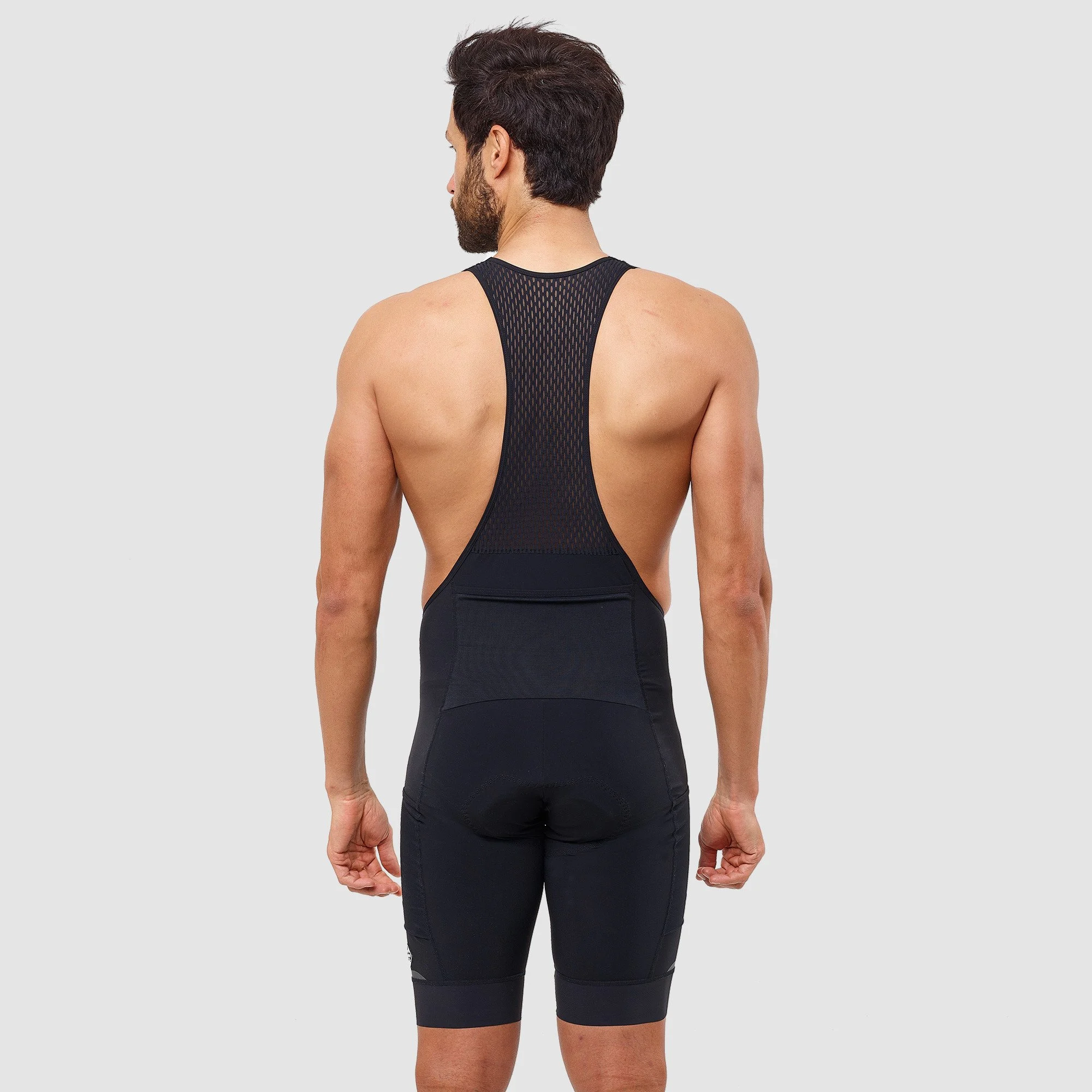 EKOI GRAVEL Cargo Pockets PERF Bib shorts Navy Blue