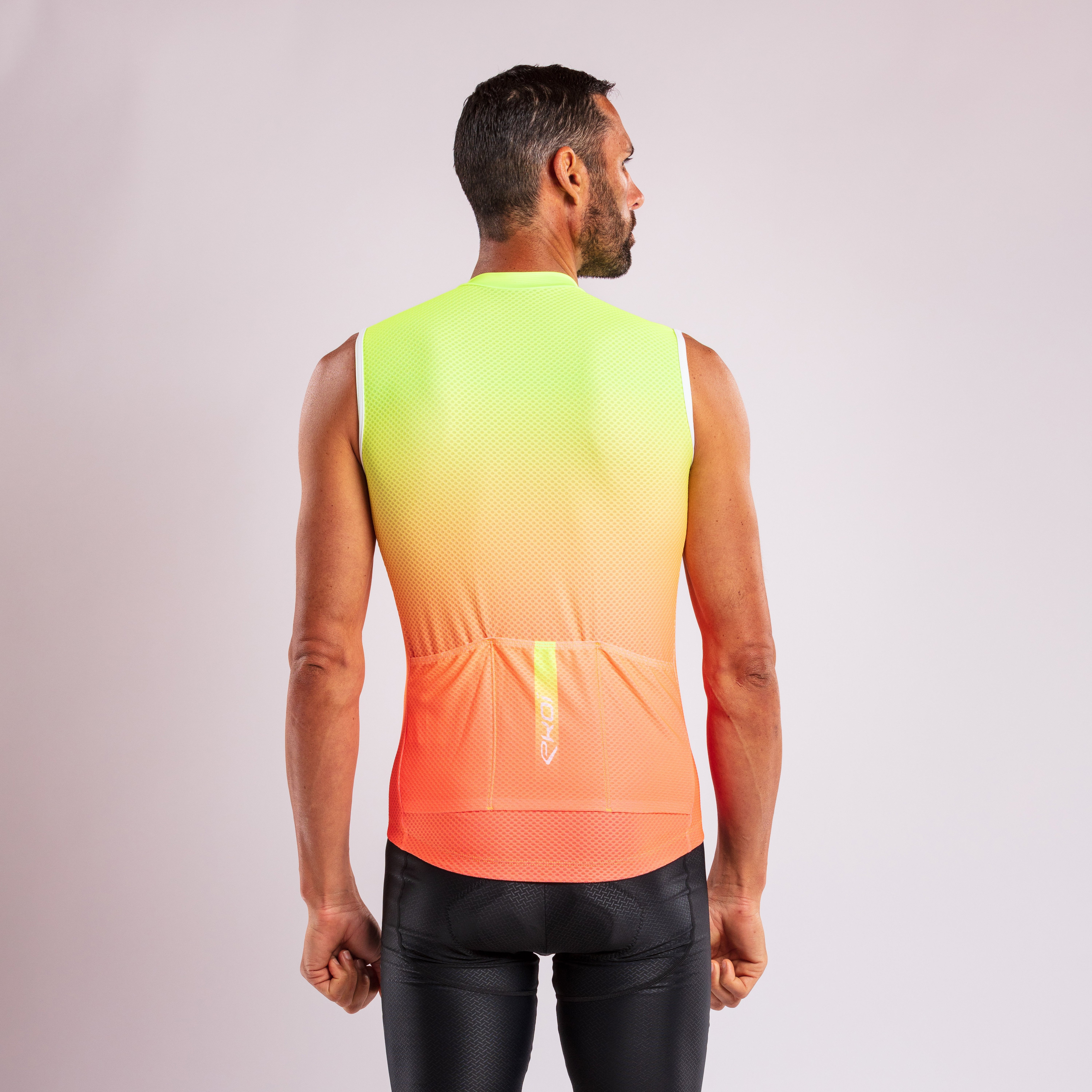 EKOI Perf SUMMER Sleeveless Jersey Fluo Yellow