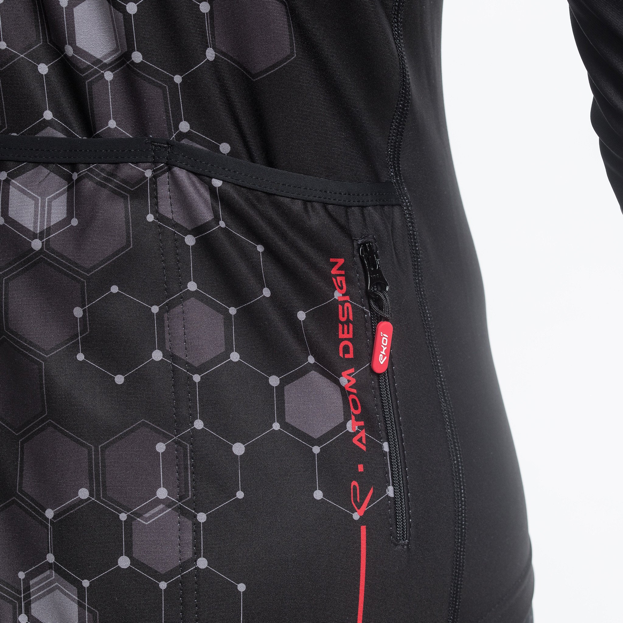LONG SLEEVES JERSEY EKOI ATOM BLACK