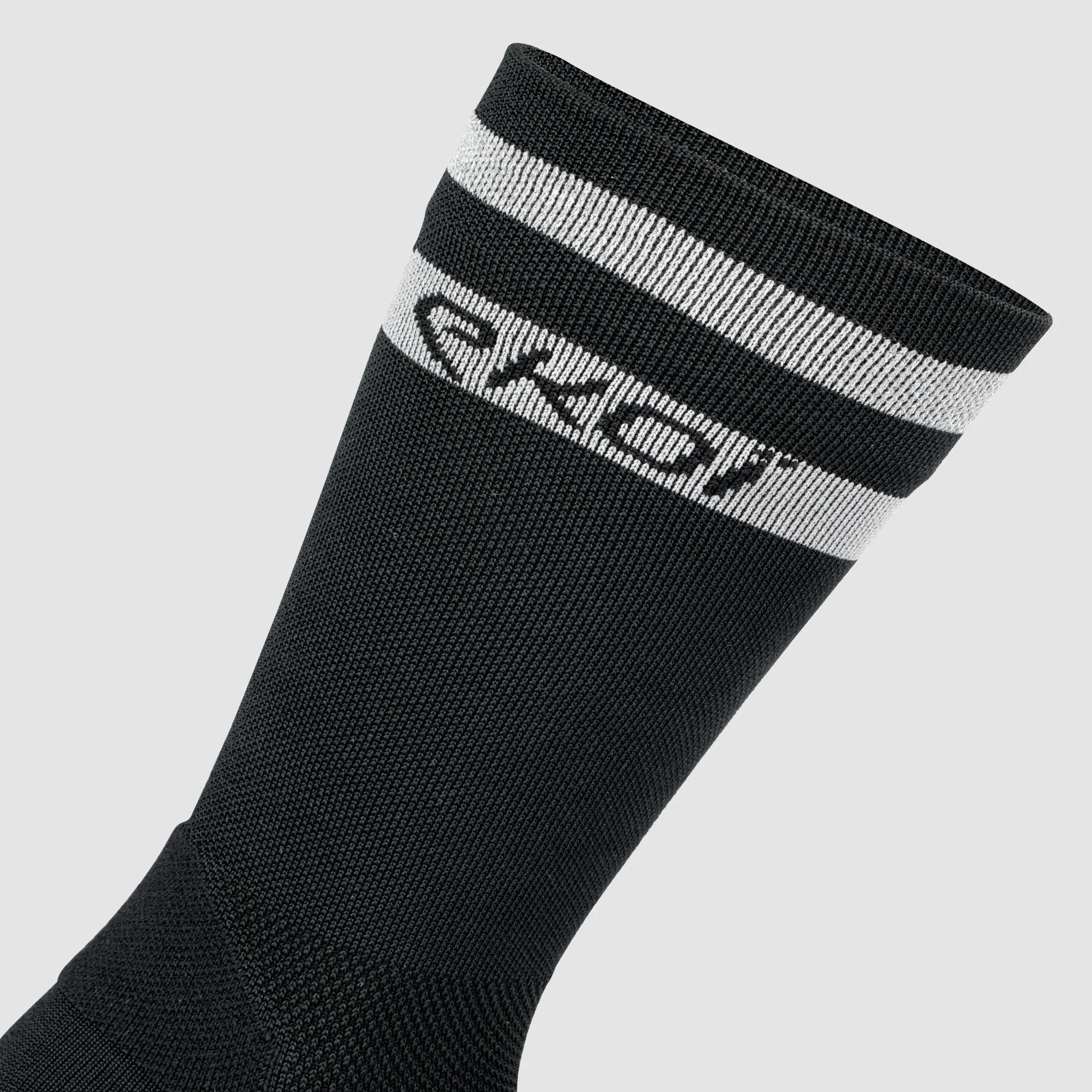 EKOI REFLECT BLACK 18CM CYCLING SOCKS