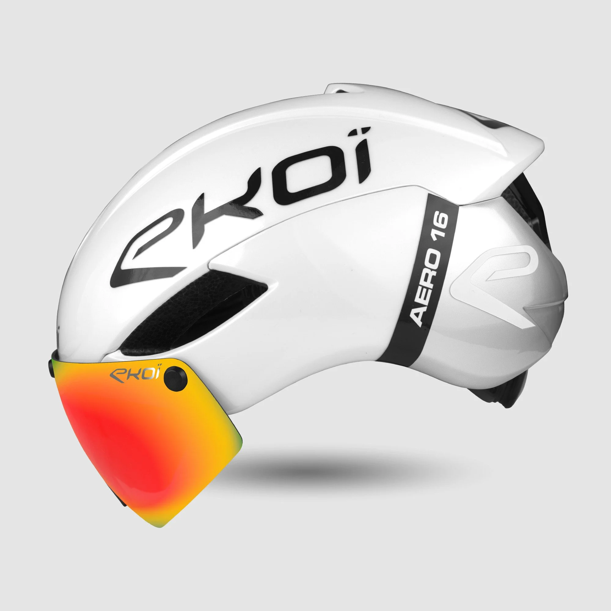 Helmet EKOI AERO16 WHITE/GREY