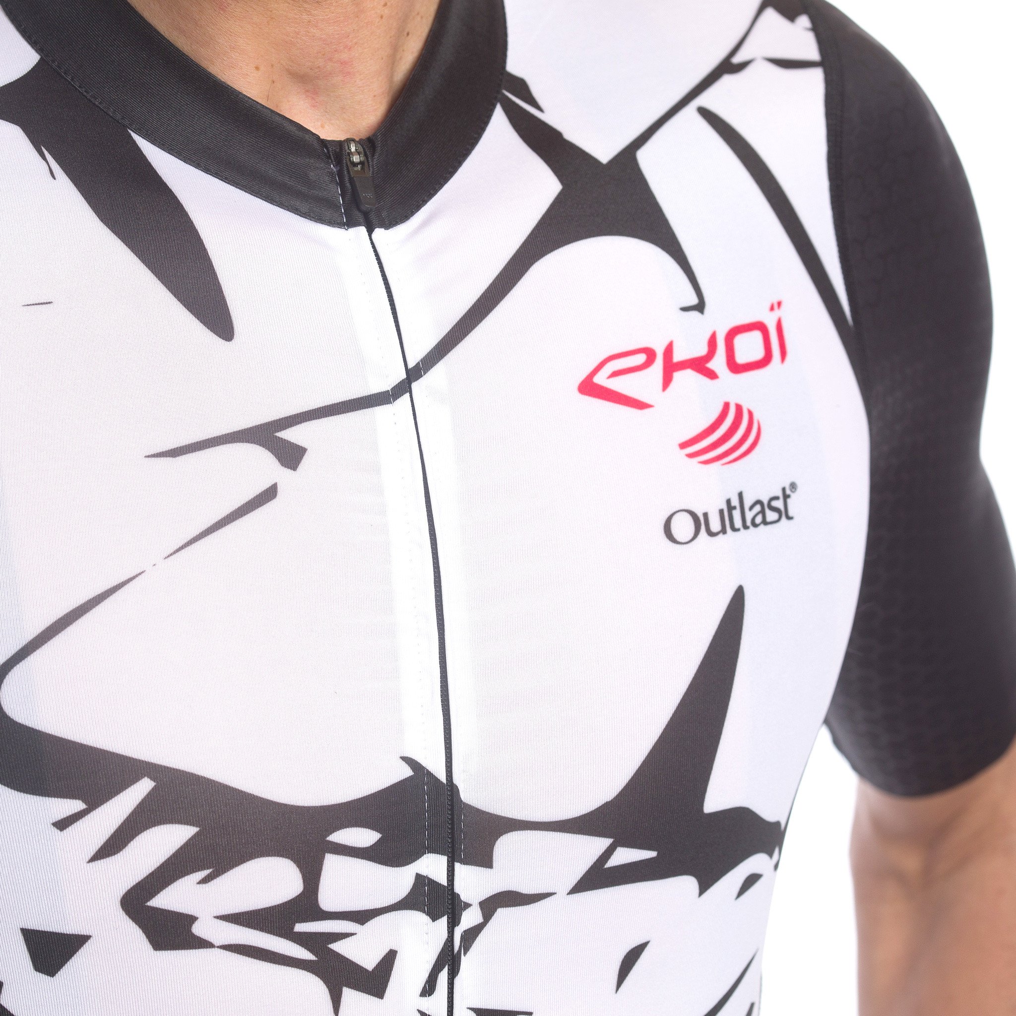 Ekoi Outlast Marbre Jersey Red