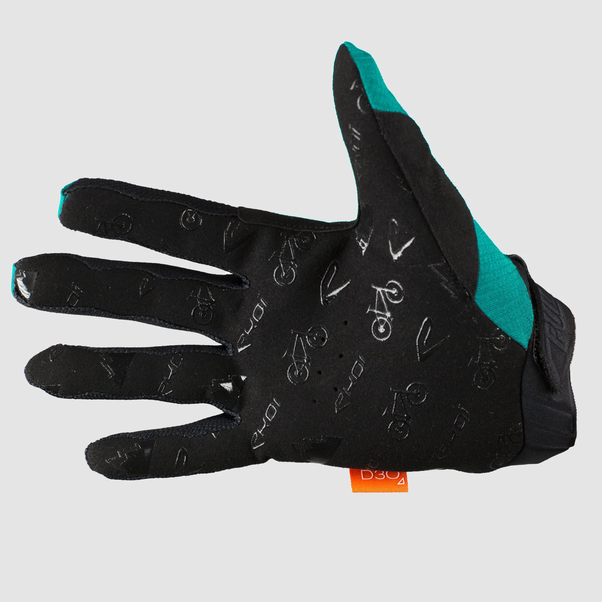 EKOI Protect D3O Black MTB gloves