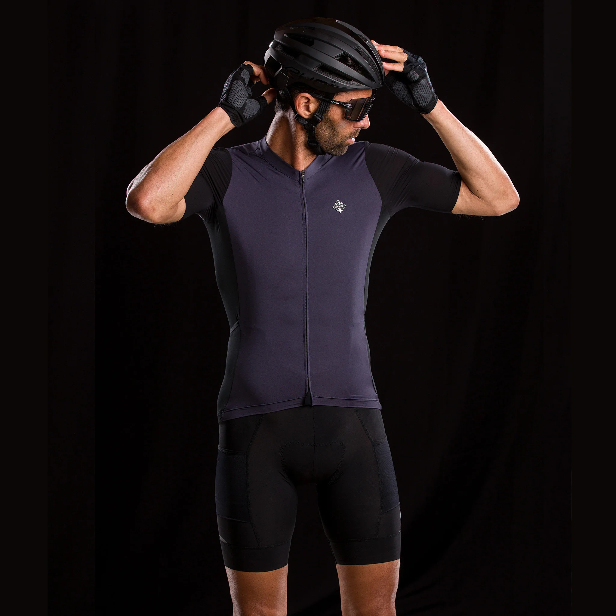 Unisex Jersey EKOI GRAVEL PERFORMANCE Kaki