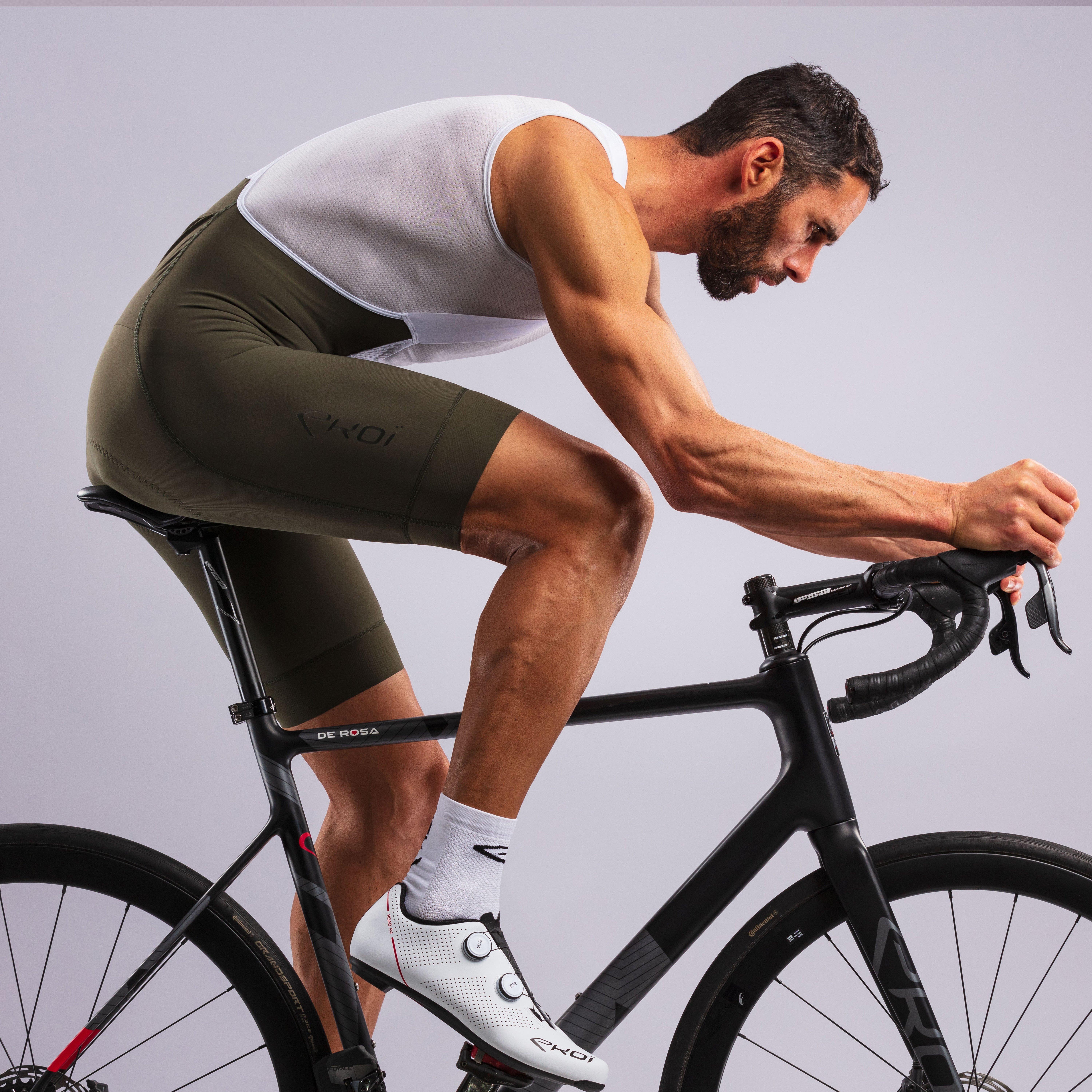 EKOI FAST DRY Bib Shorts Black