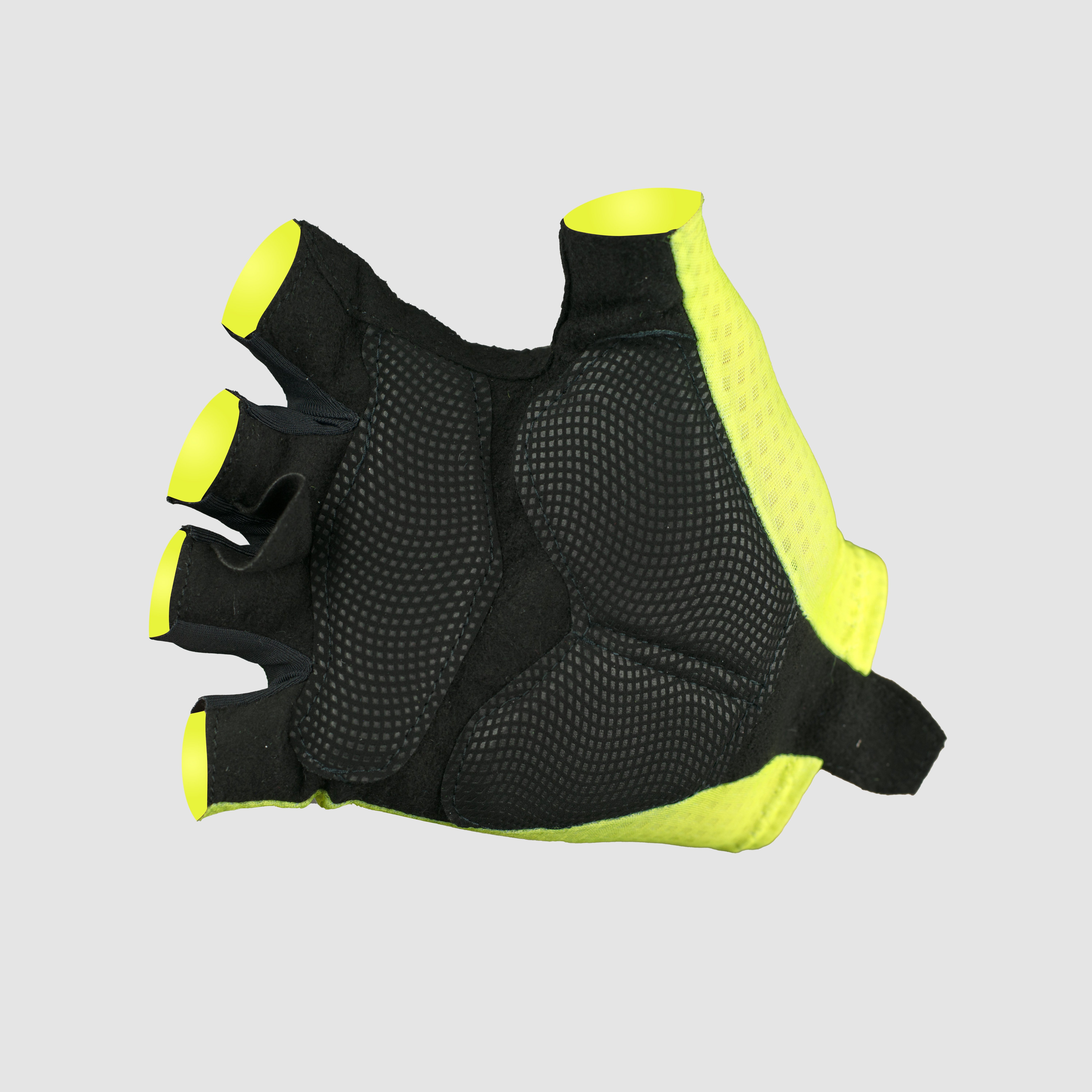 Perf LINEAR Yellow Fluo Cycling gloves