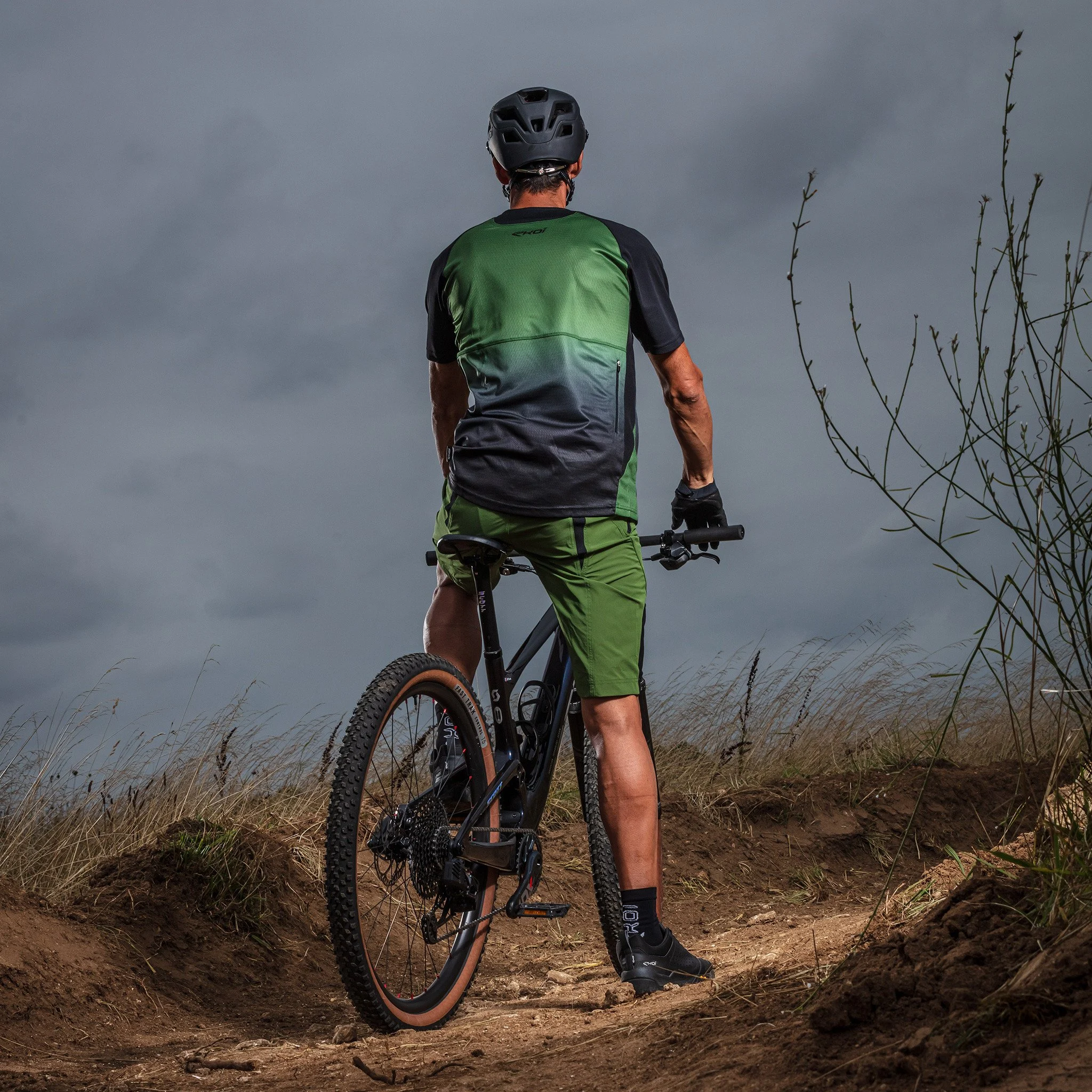 Short Sleeves Jersey EKOI MTB Grey