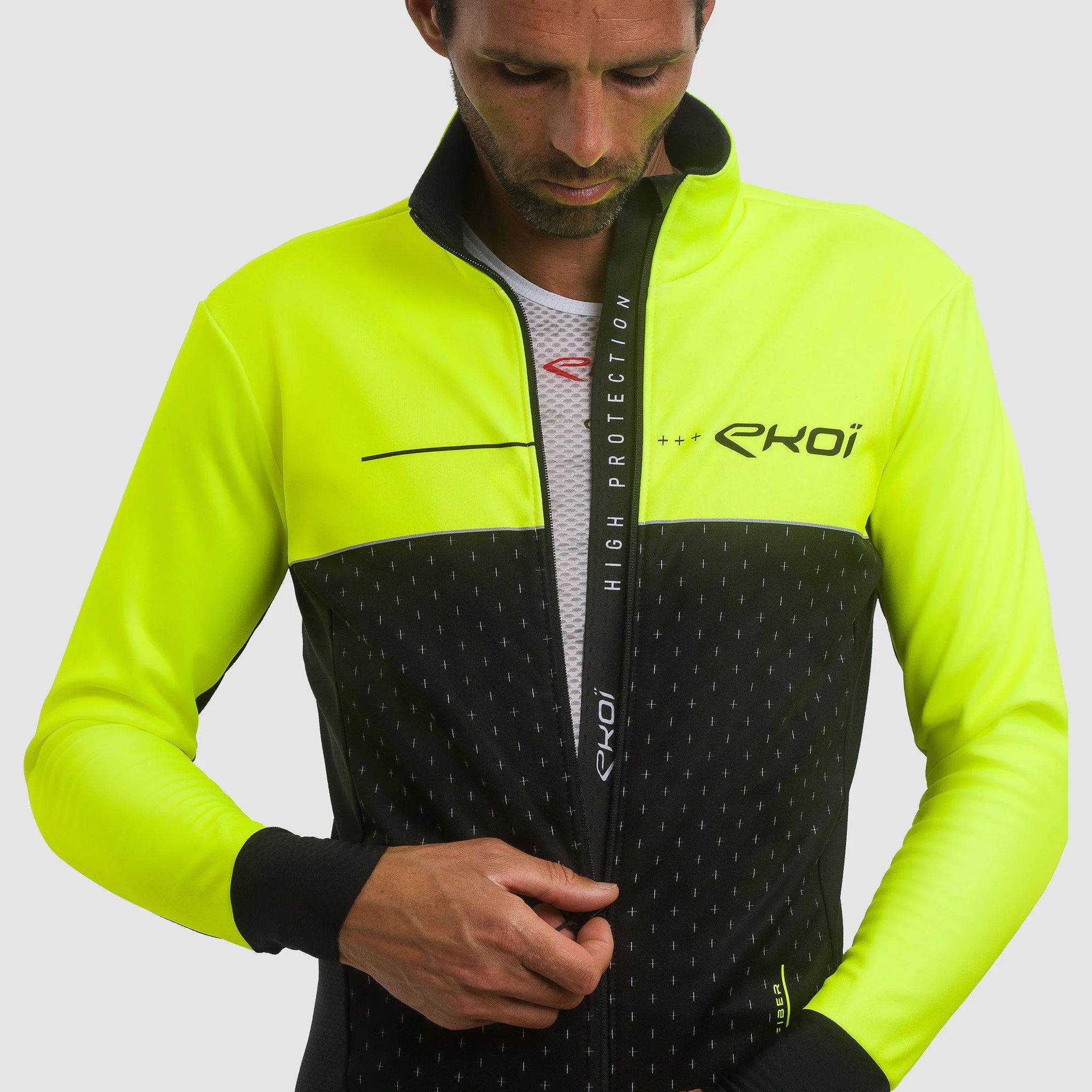 EKOI CROSS ROAD Red thermal jacket