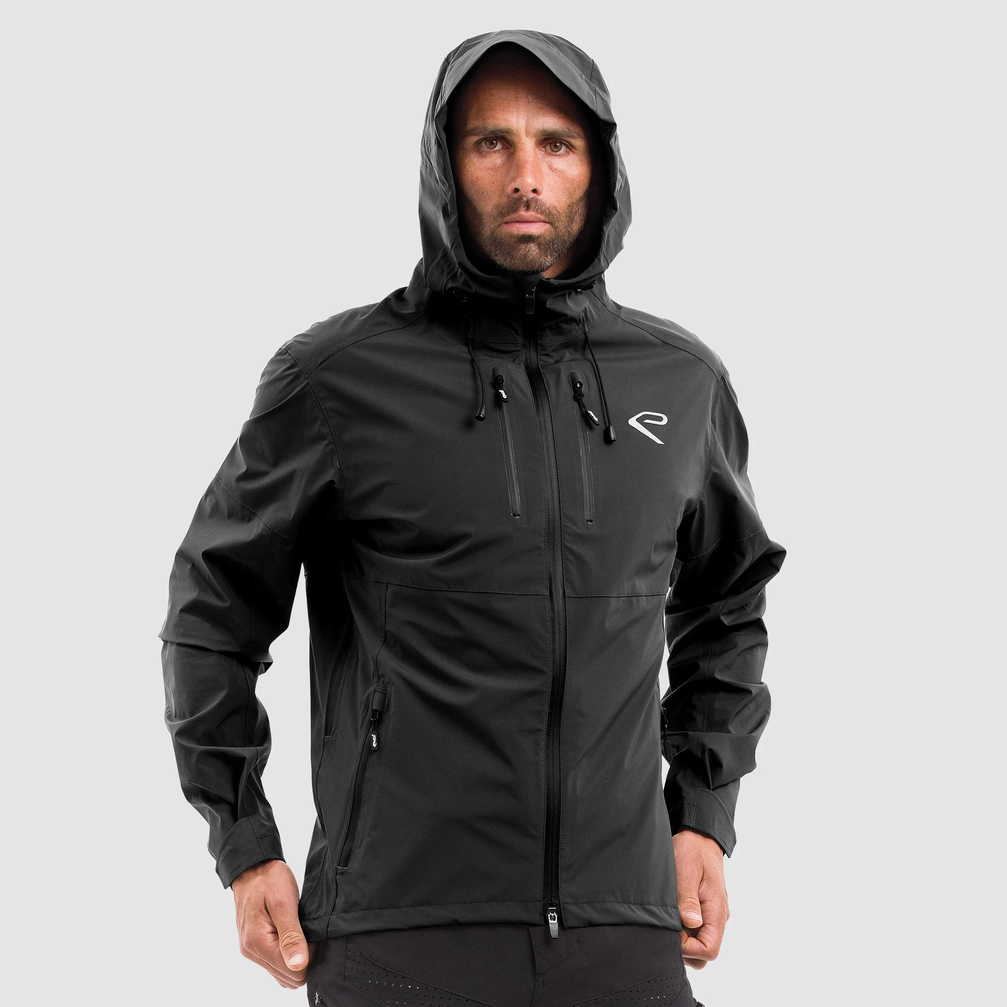 EKOI MTB Trail Charcoal green khaki rain cape