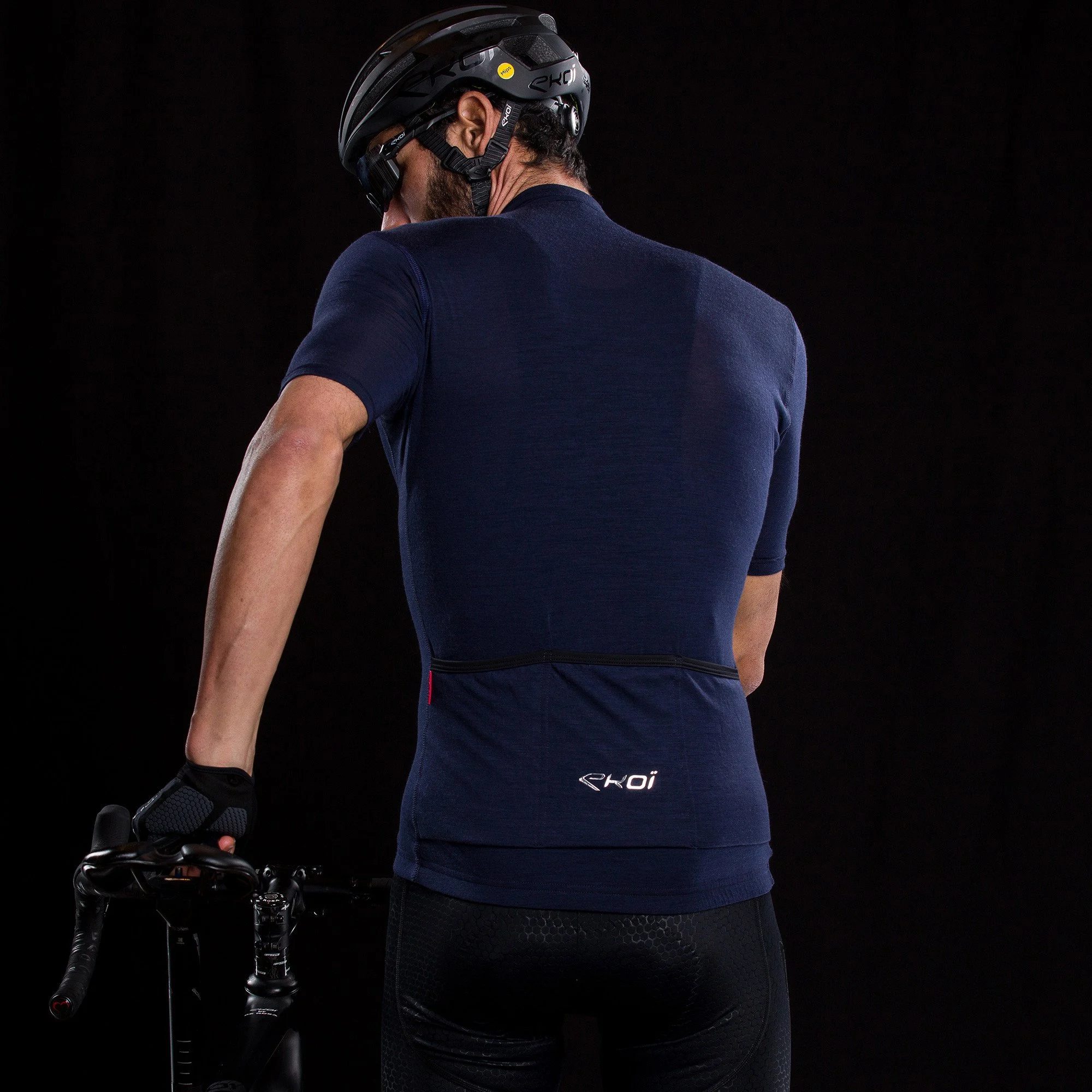MERINO Jersey Blue