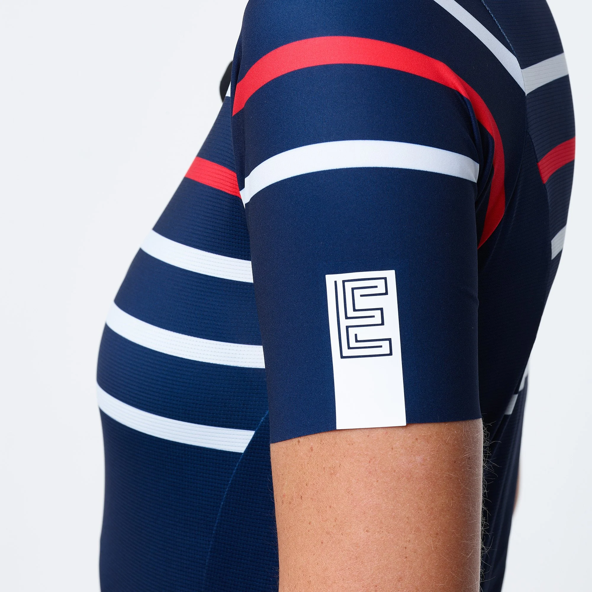 EKOI STRIPES Women's Jersey Black