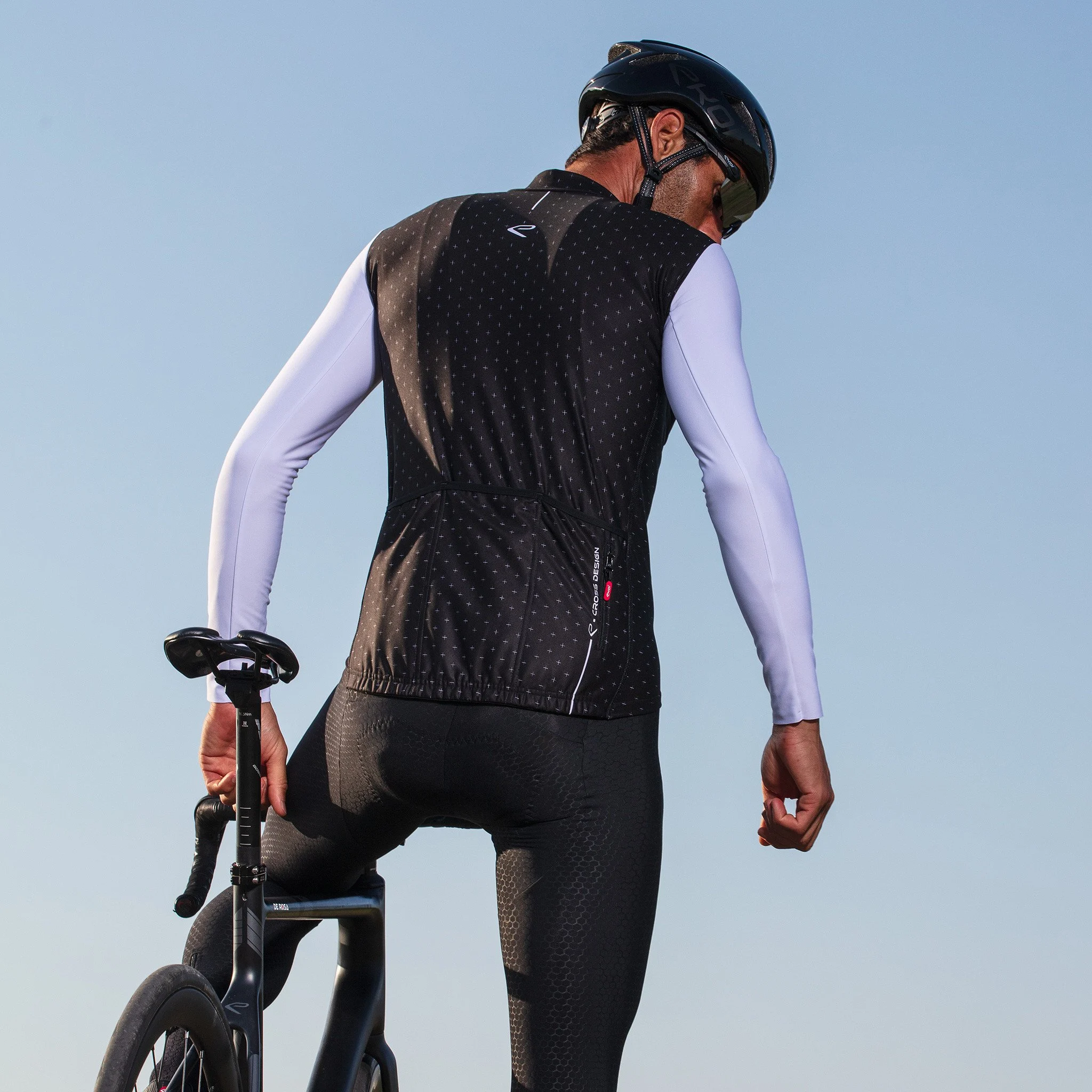 EKOI CROSS ROAD Red LS jersey