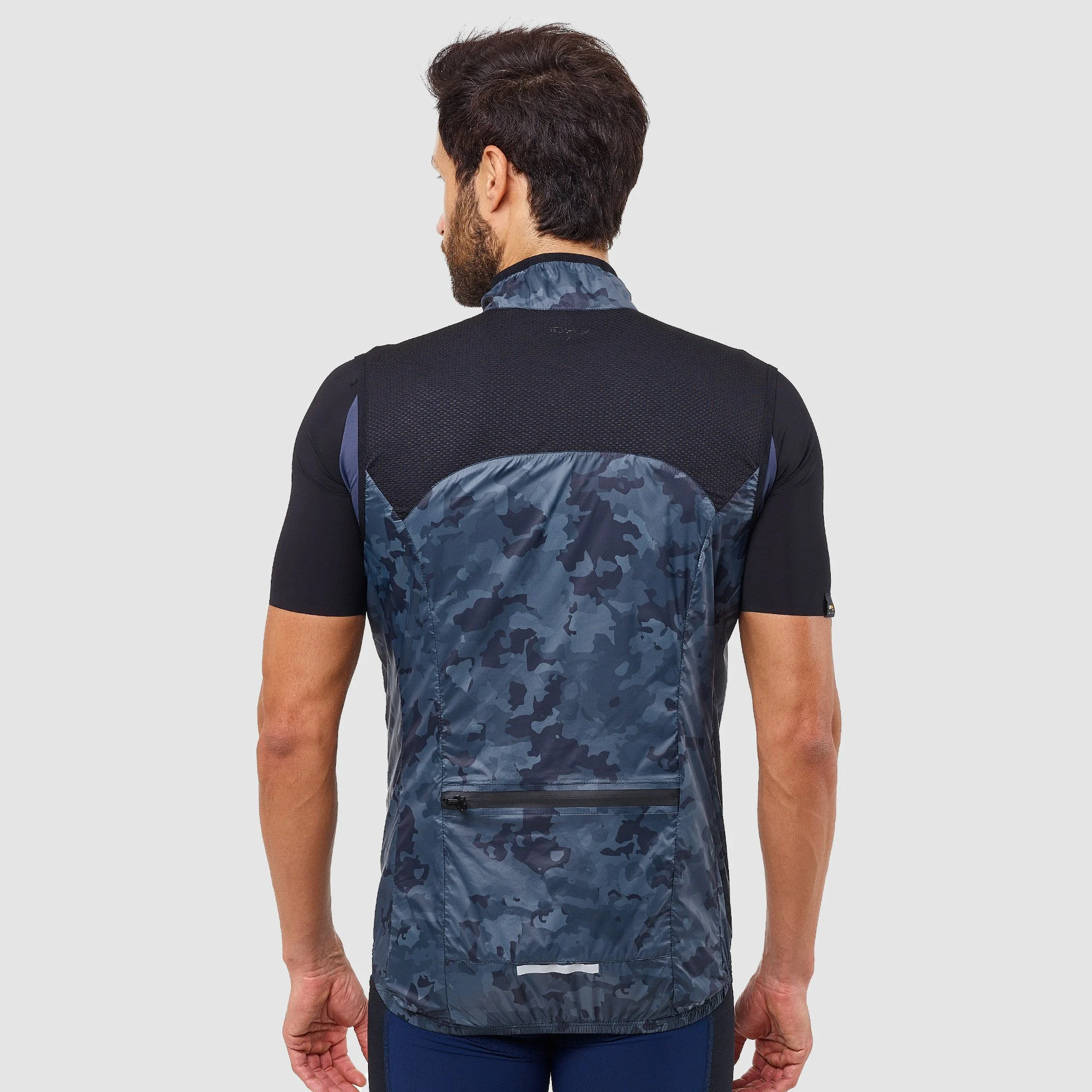 Unisex Windproof Vest EKOI GRAVEL ULTRALIGHT Kaki