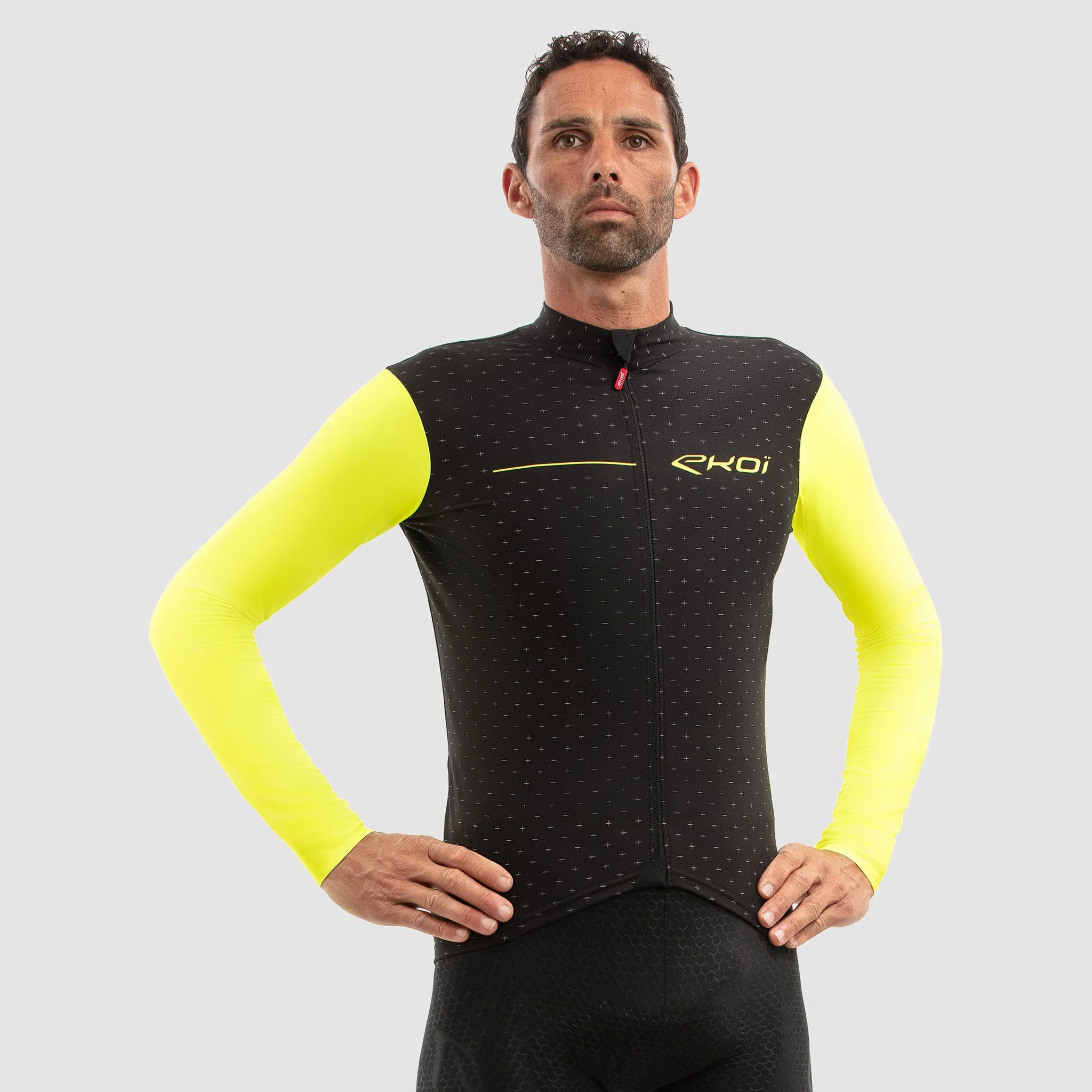 EKOI CROSS ROAD Red LS jersey