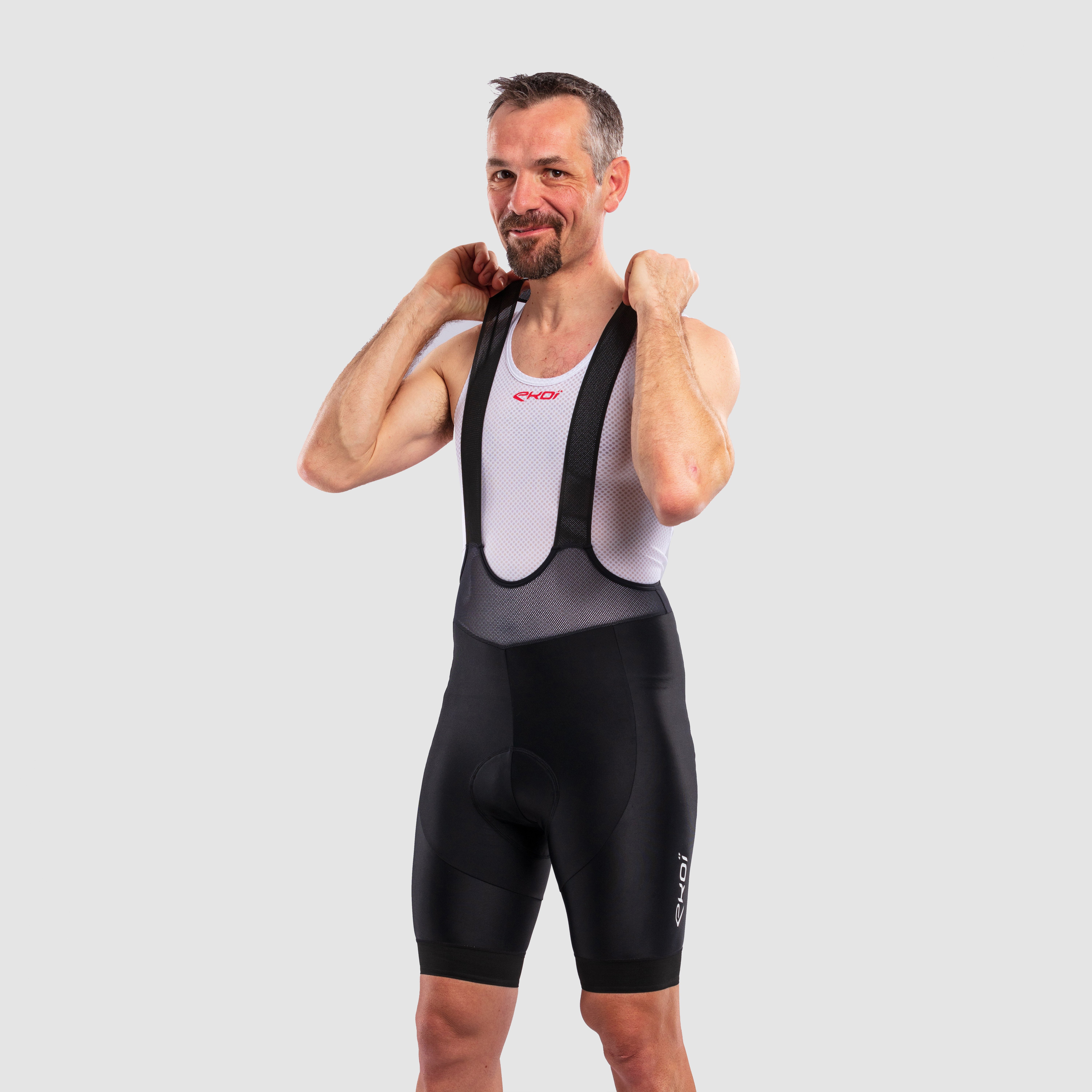 V-Light EKOI Start Road bib shorts black