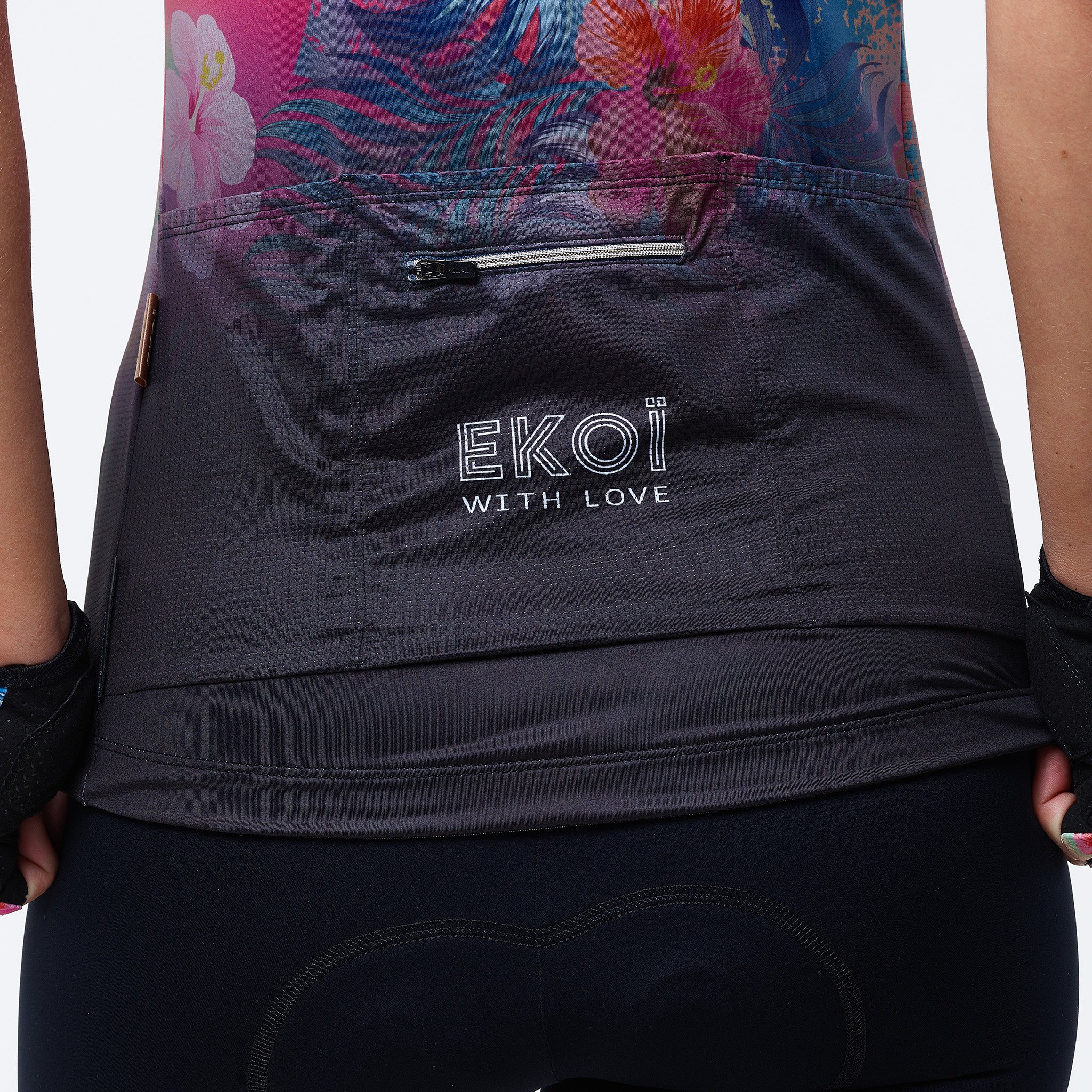 Women Jersey EKOI TROPICAL Pink
