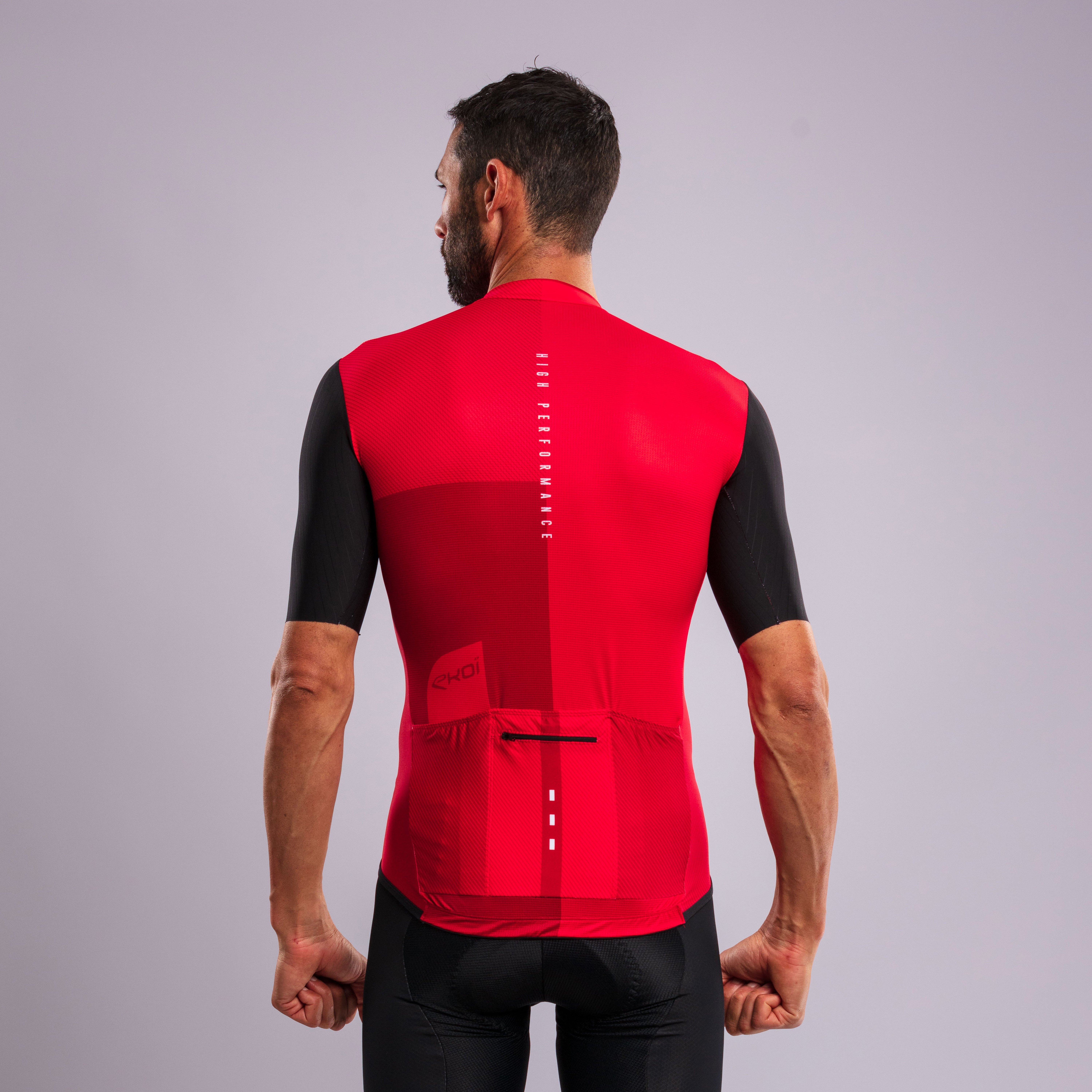 EKOI MONOCHROME SS JERSEY BLACK