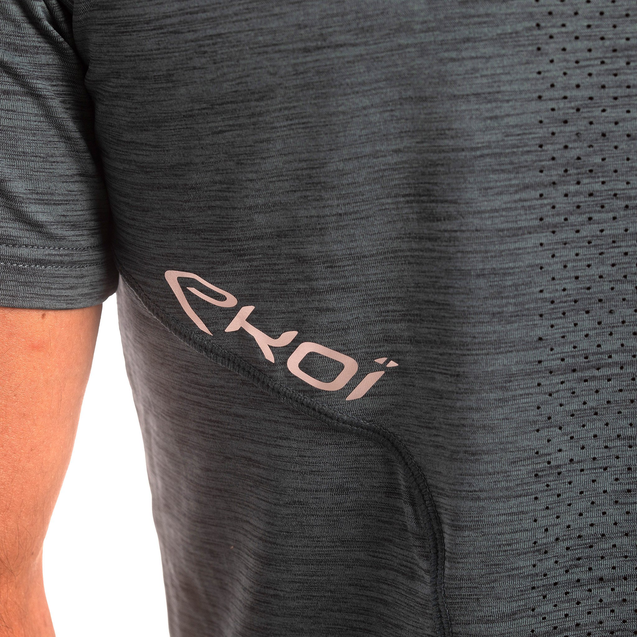 MEN TEE SHIRT PERFORMANCE EKOI RUN BLUE