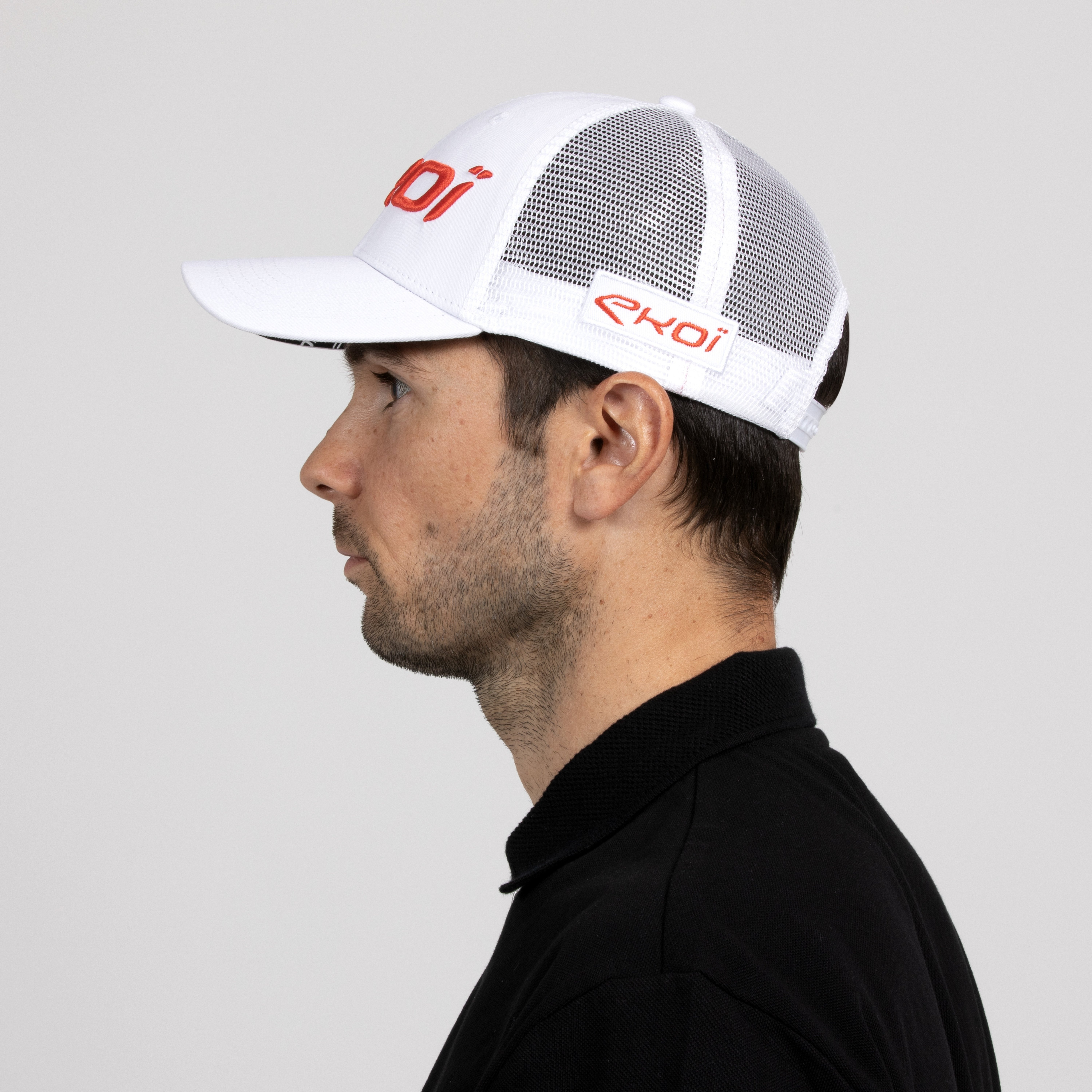 EKOI Mesh Cap White