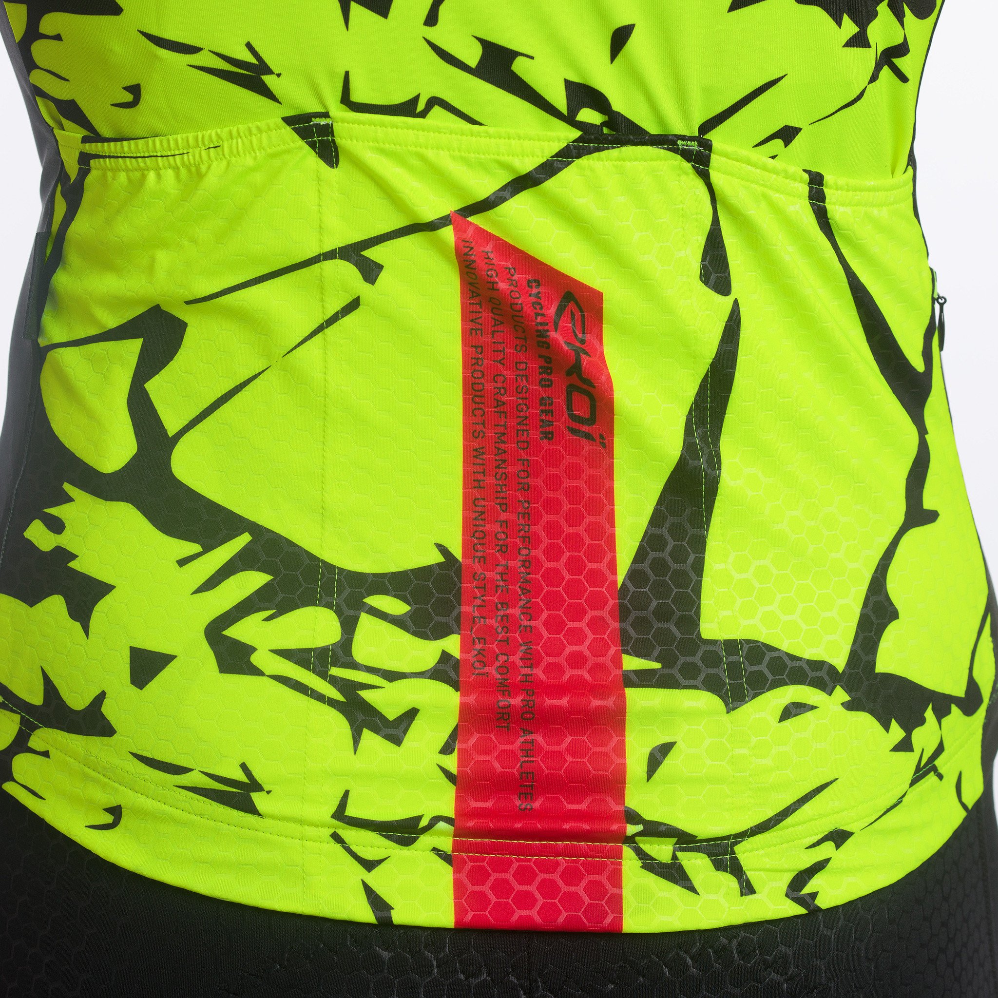 Ekoi Outlast Marbre Jersey Red