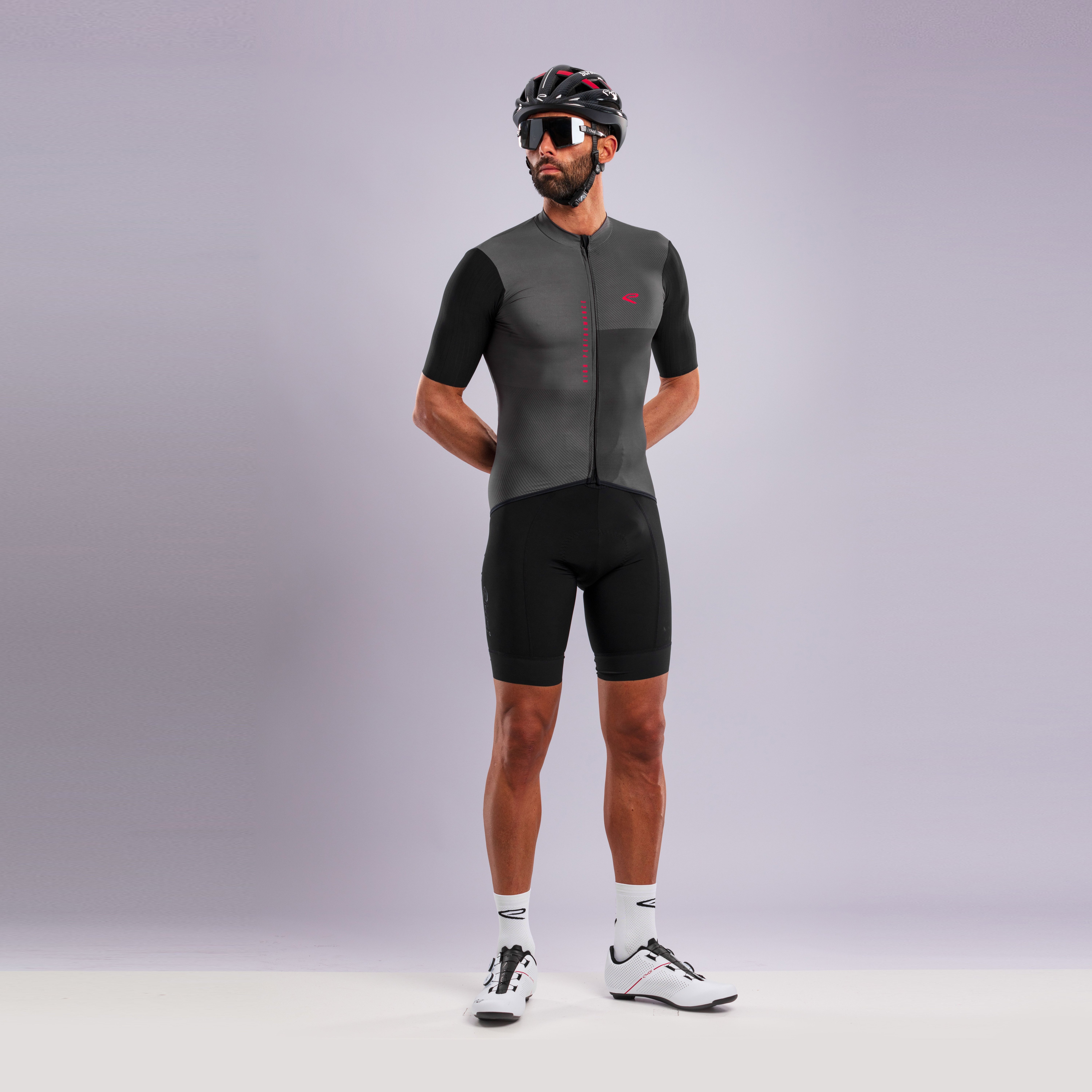 EKOI MONOCHROME SS JERSEY BLACK