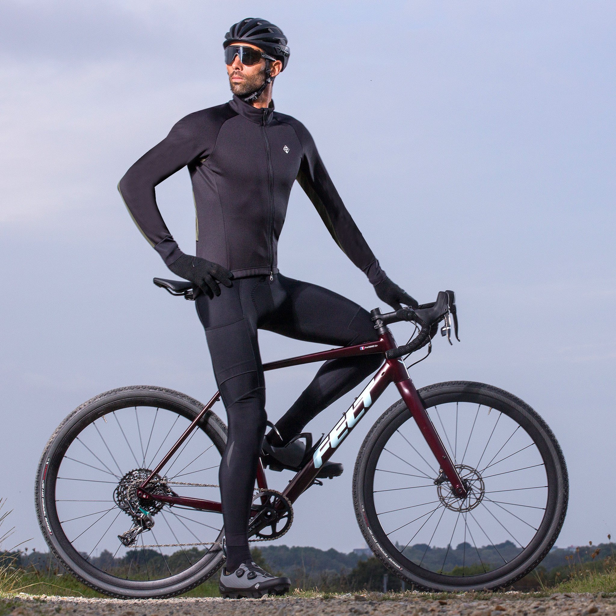 EKOI GRAVEL Khaki unisex thermal jacket