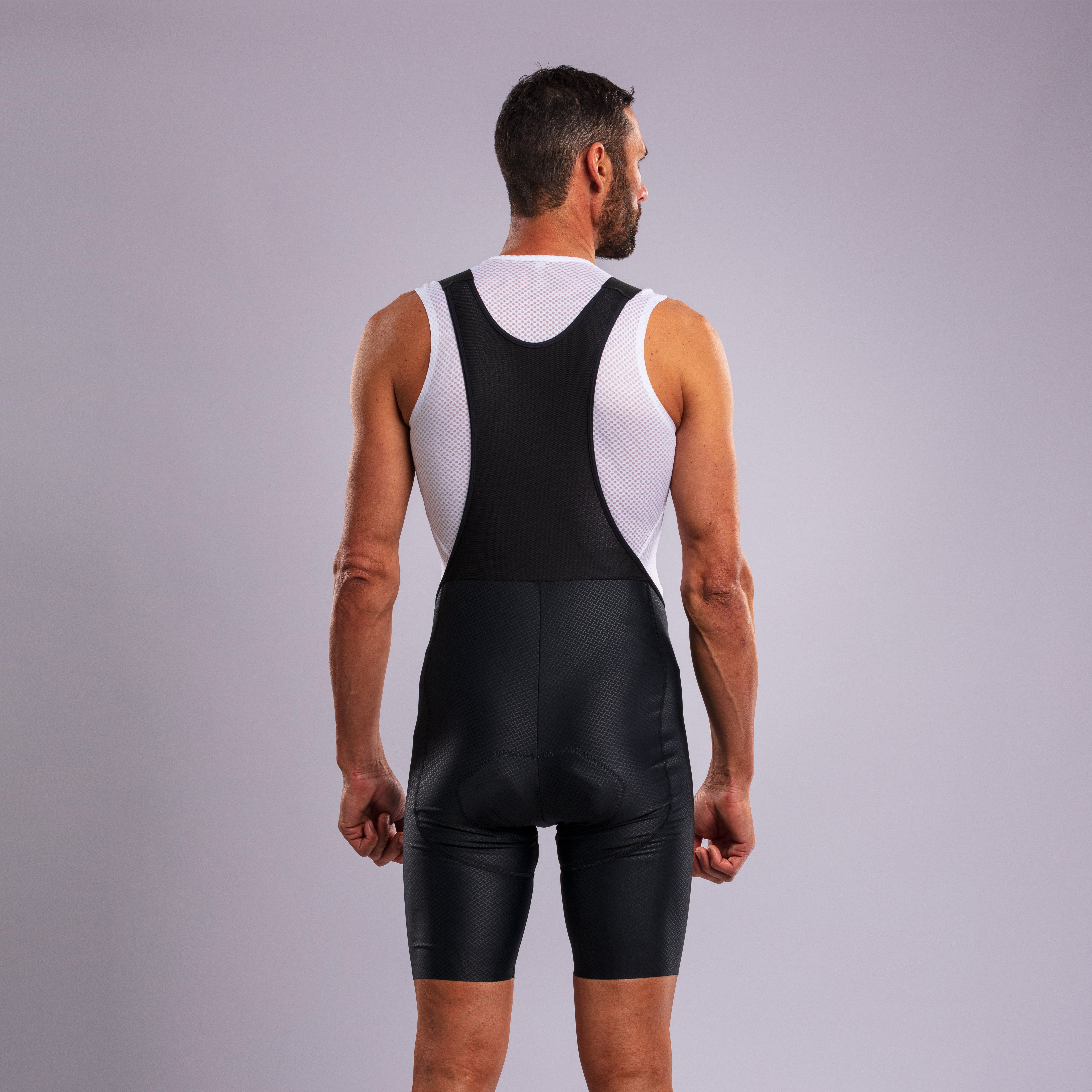 EKOI 3D GEL CROSS bib shorts grey
