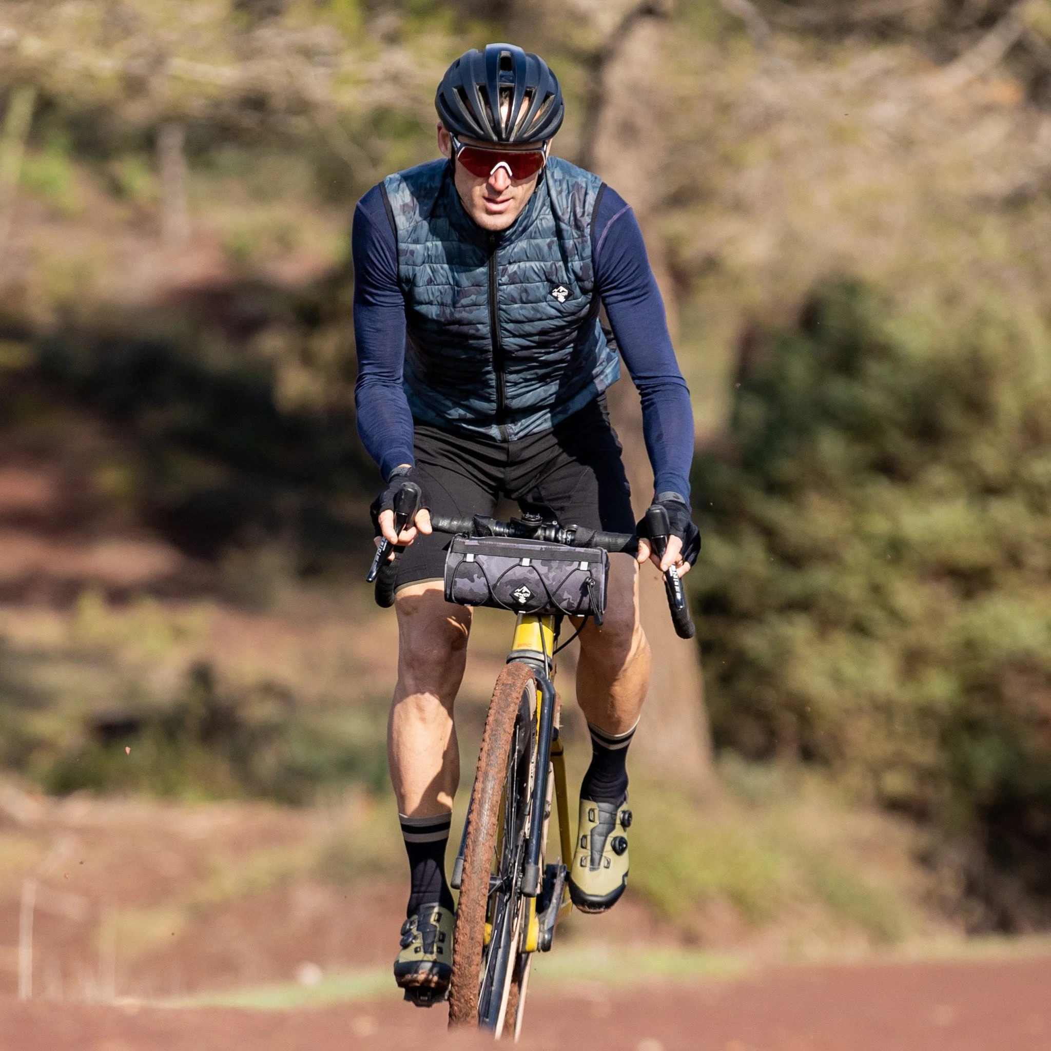Unisex Windproof Vest EKOI GRAVEL PADDED Stone Grey