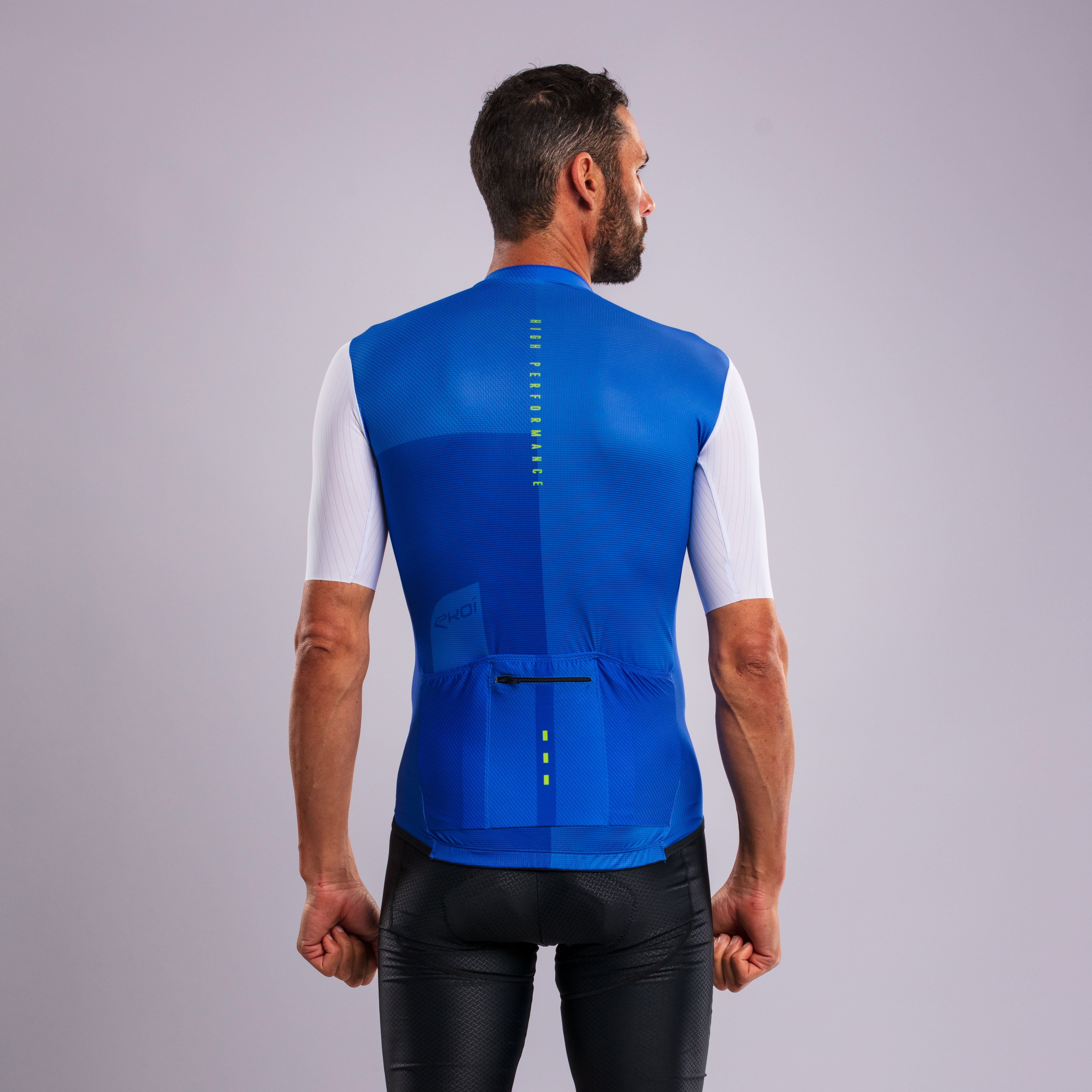 EKOI MONOCHROME SS JERSEY BLUE