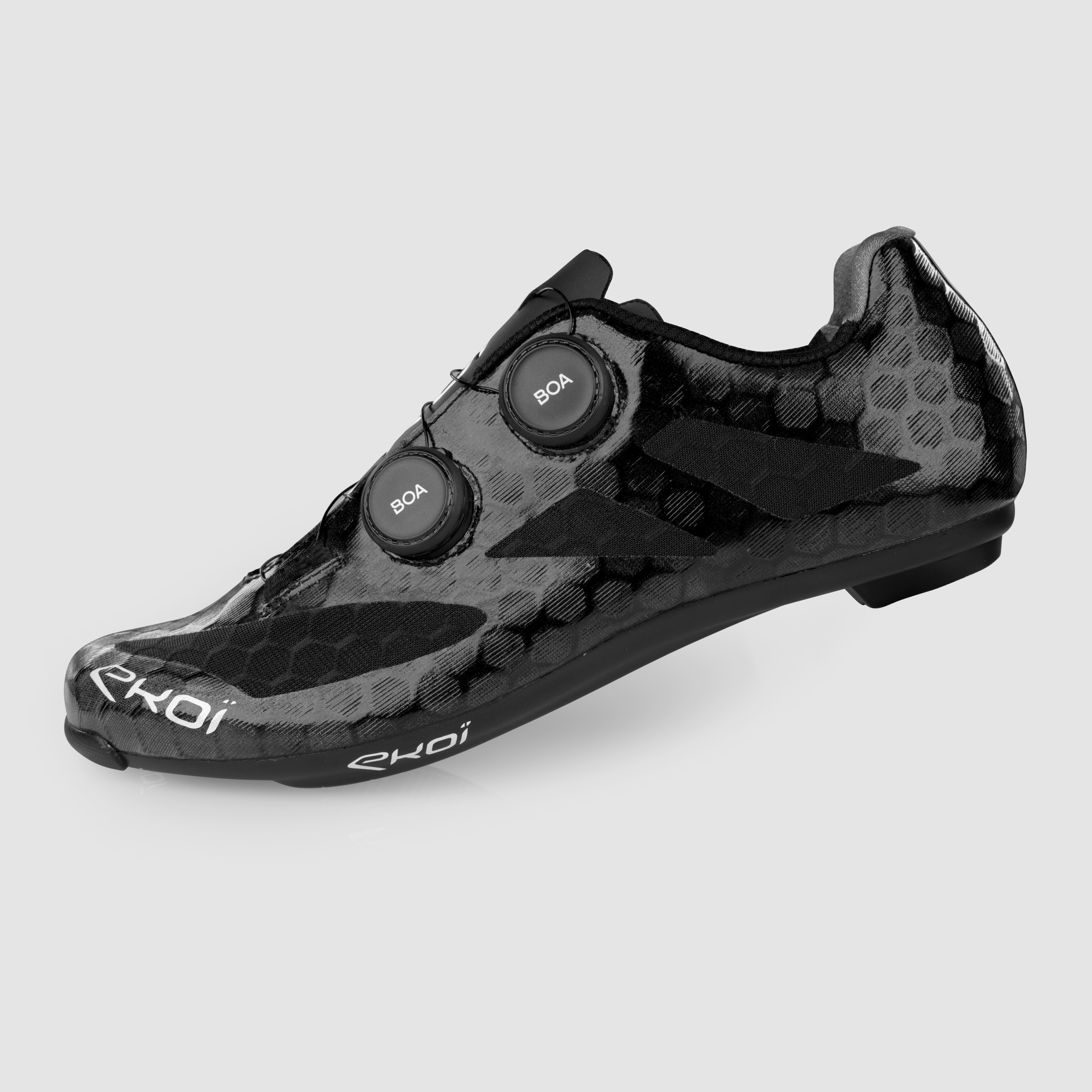 EKOI R4 LIGHT BOA® white road cycling shoes