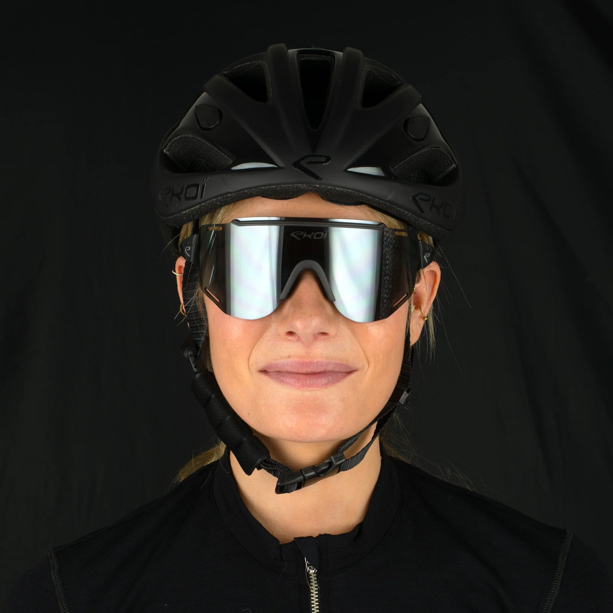 Glasses EKOI CARBON 28 Black Mirror Cat3