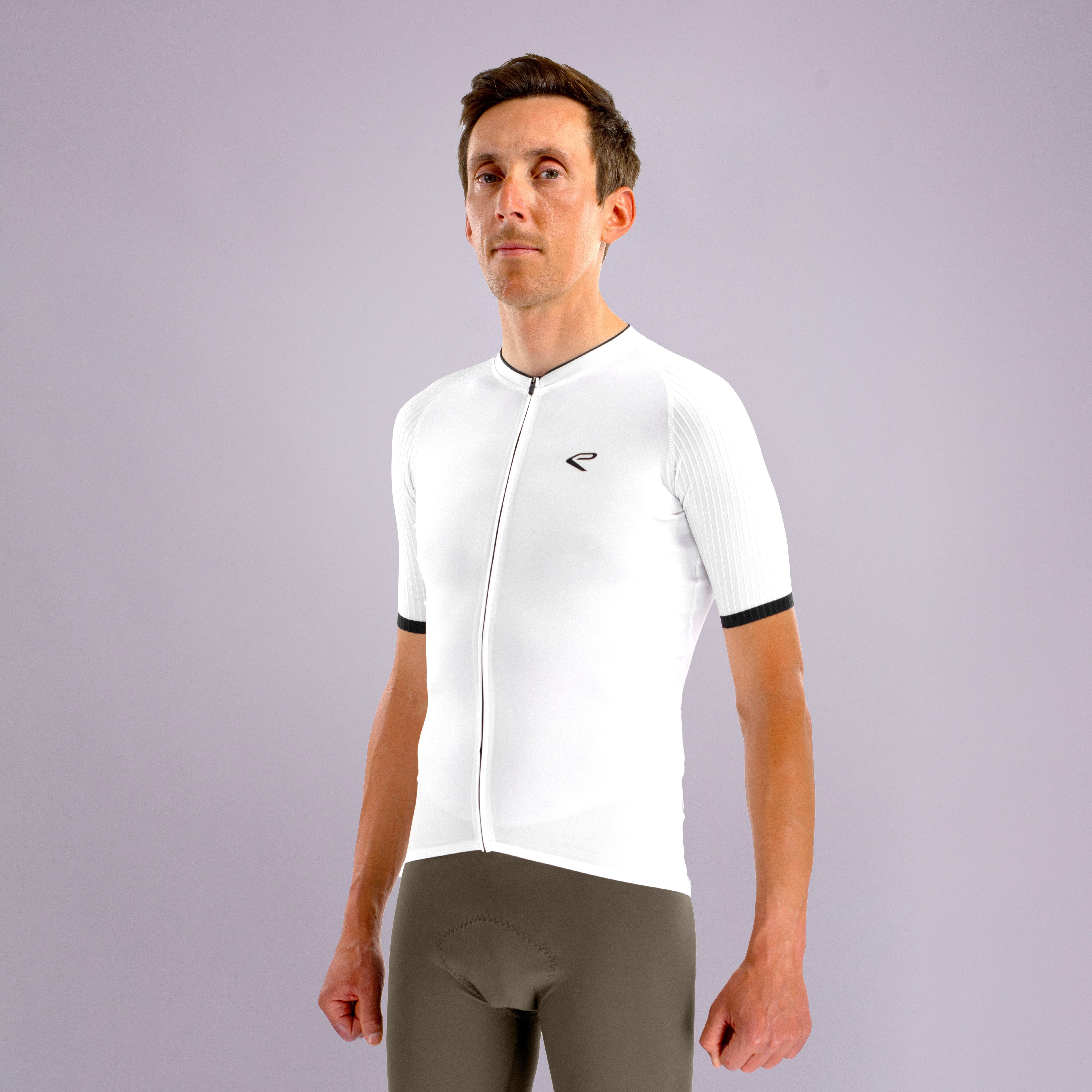 Maillot EKOI Racing OUTLAST Blanc Noir