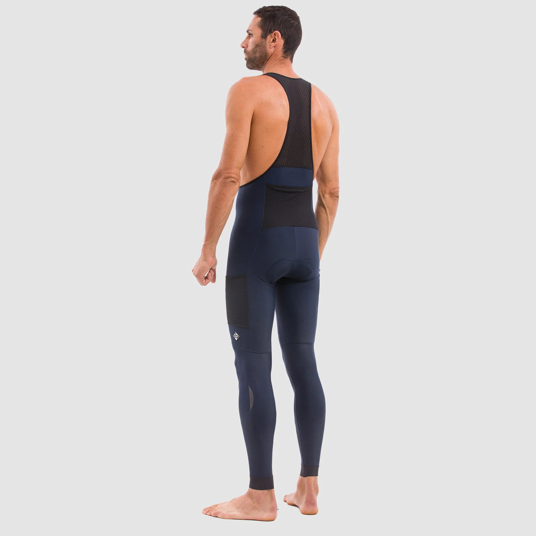 EKOI Gravel Cargo marine blue winter bib tights